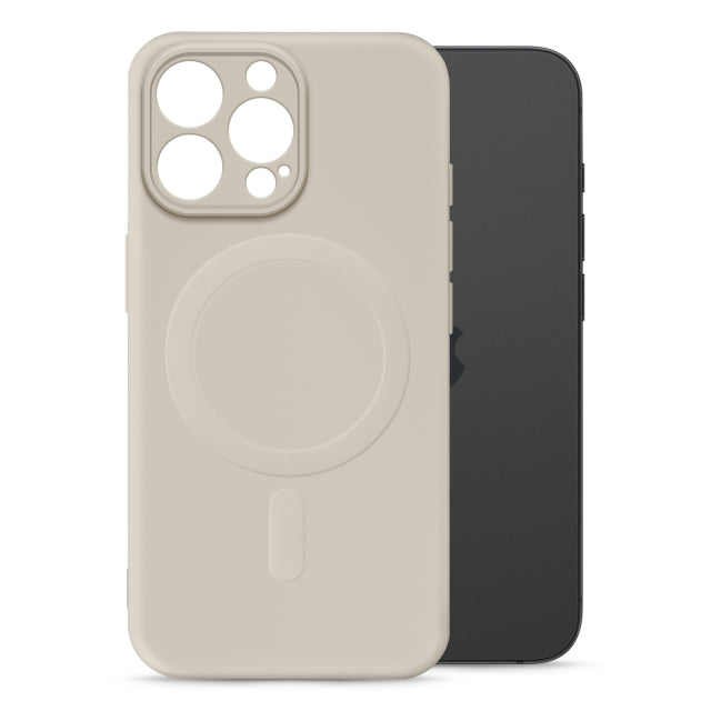 My Style Protective Flex MagSafe-kompatible Hülle für Apple iPhone 15 Pro Antique White