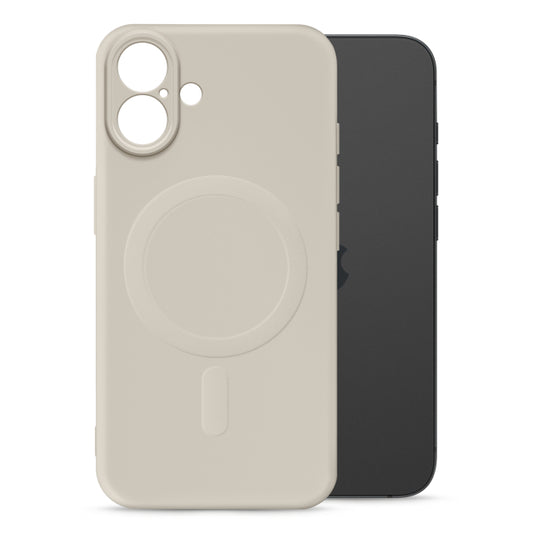 My Style Protective Flex MagSafe kompatible Hülle für Apple iPhone 16 Plus Antique White