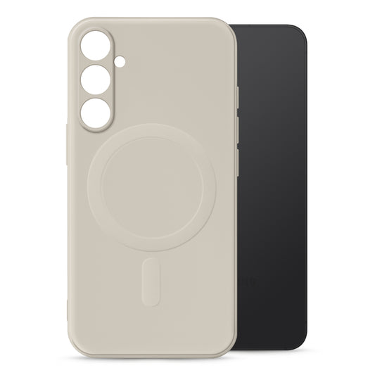 My Style Protective Flex Magsafe Compatible Case for Samsung Galaxy A55 5G Antique White