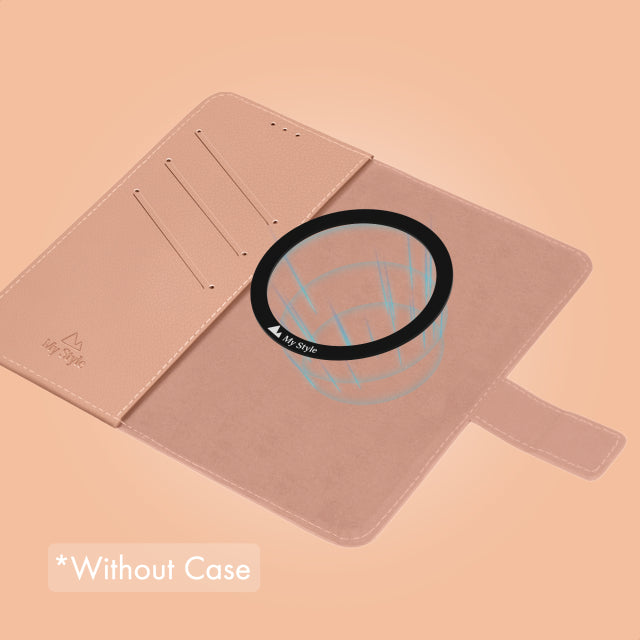 My Style Universal MagSafe Kompatible Geldbörse – Soft Pink 6.7" (Ohne Hülle)