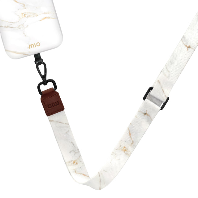 MIO Lanyard Weißer Marmor