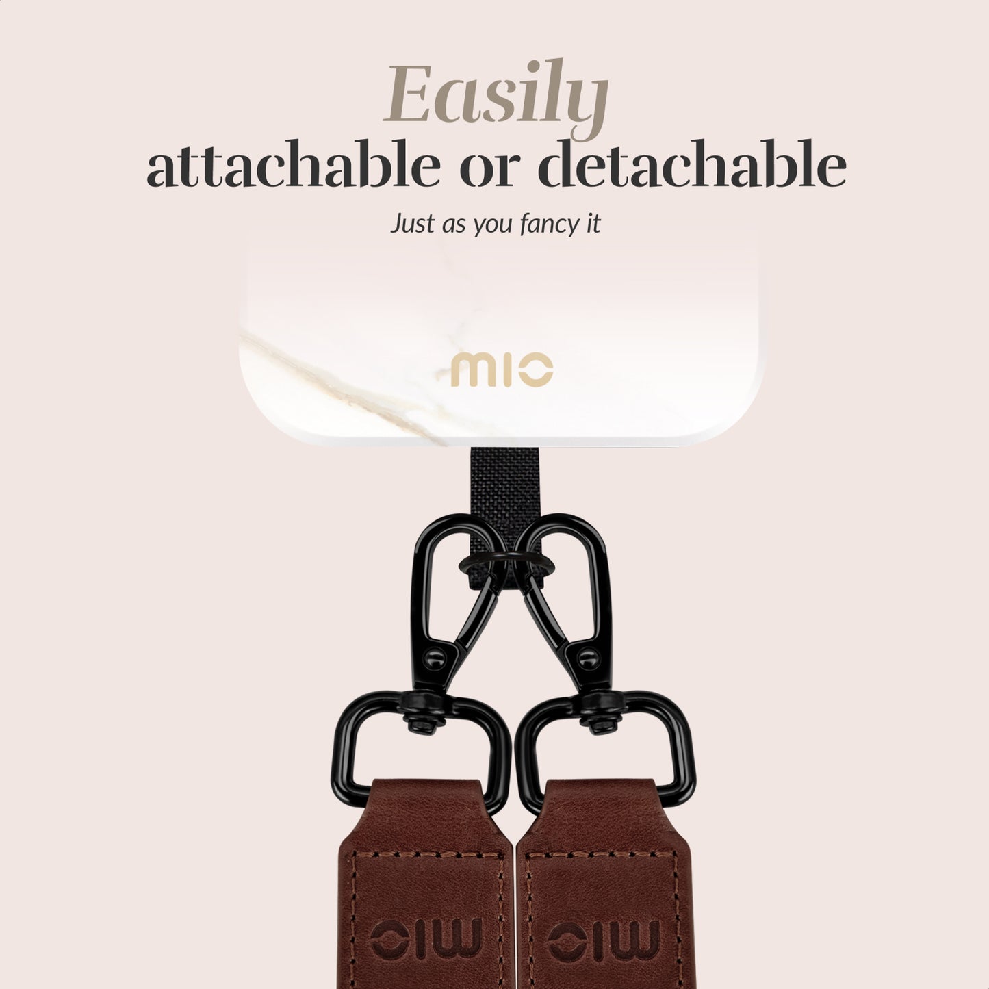MIO Lanyard White Marble