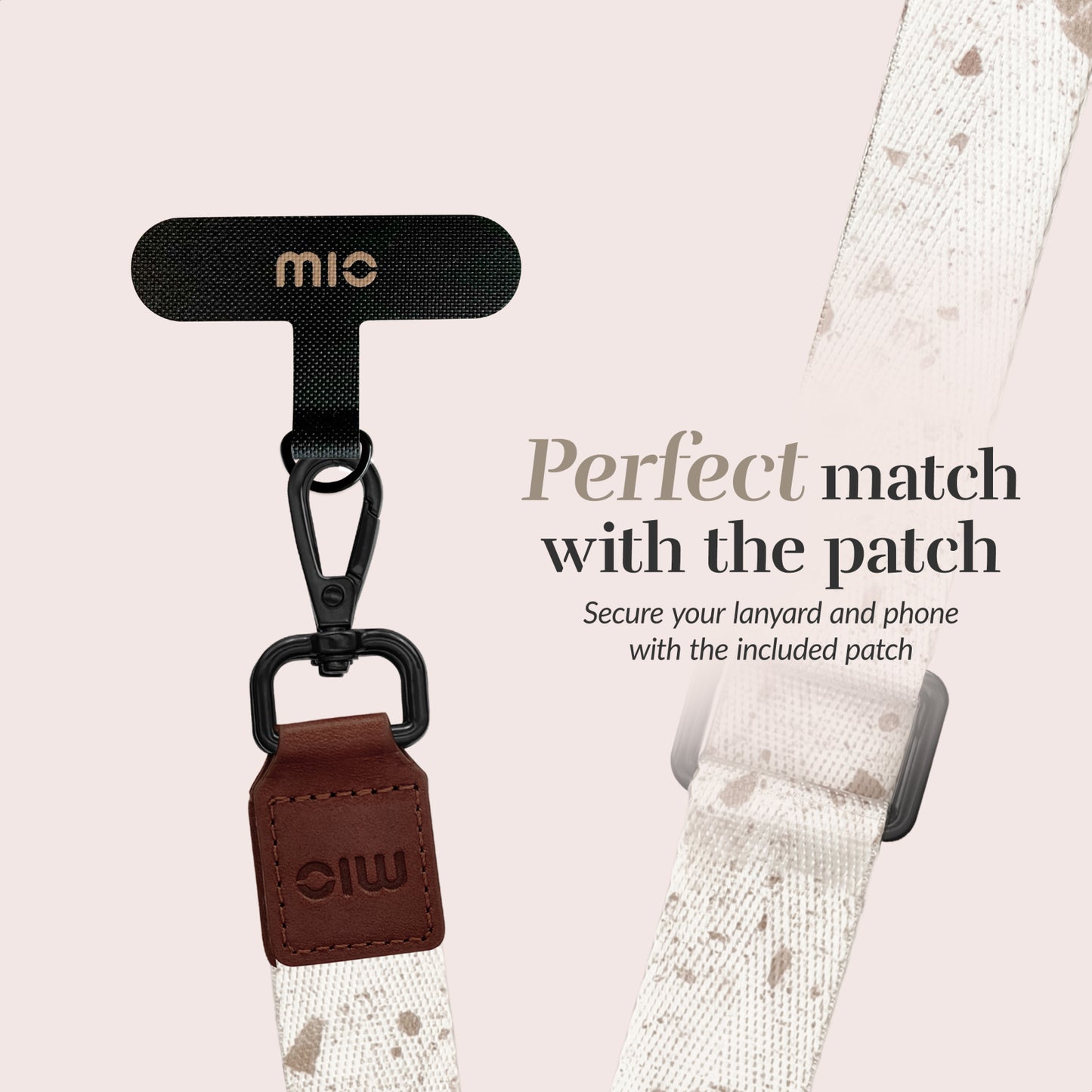 MIO Lanyard Soft Terrazzo