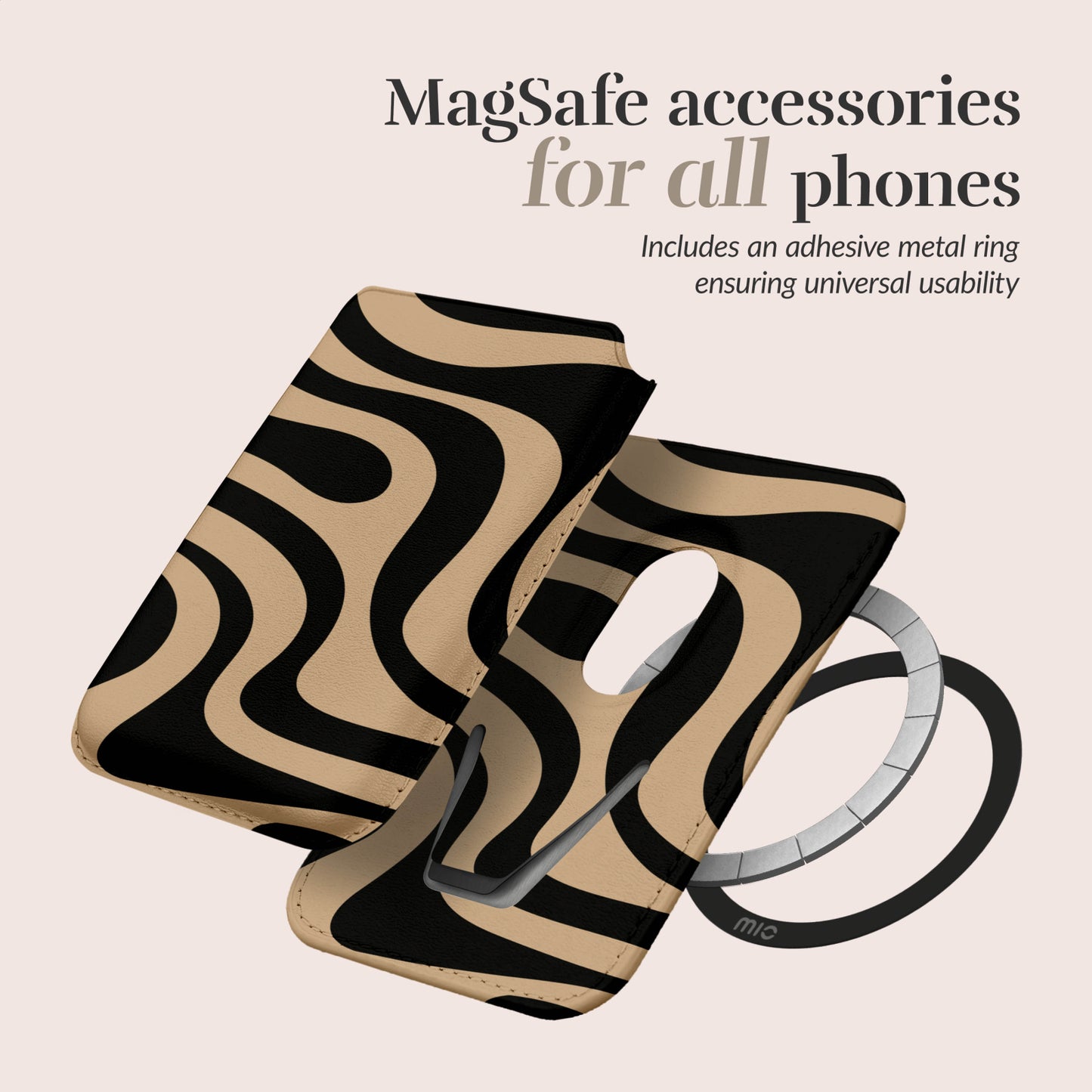 MIO Swirl Magsafe Compatible Card Holder