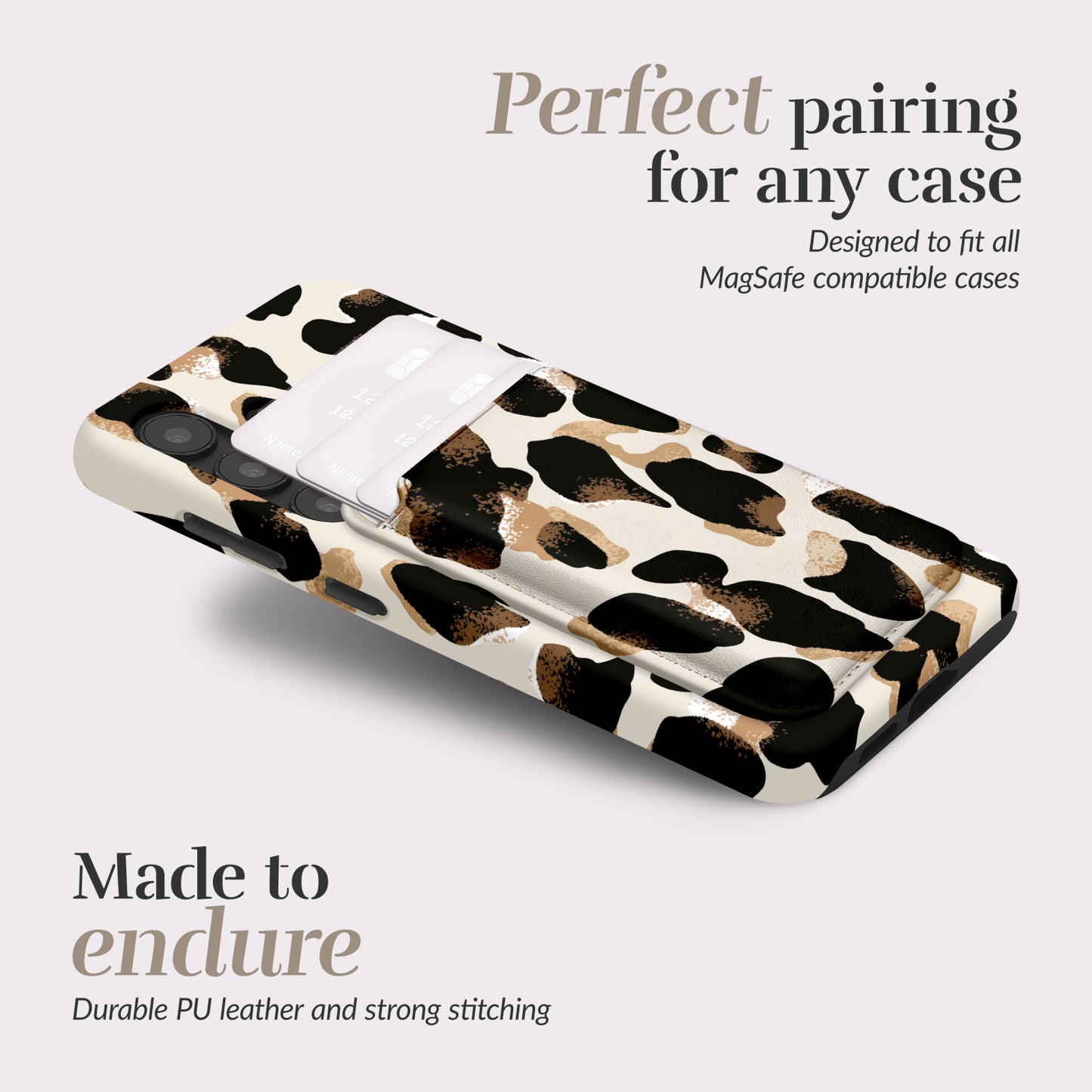 MIO Leopard Magsafe Compatible Card Holder