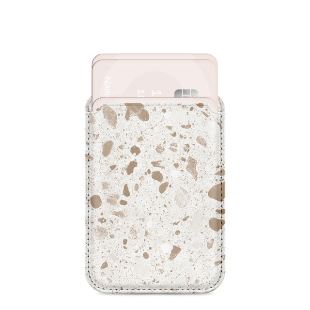 Porte-cartes MIO Soft Terrazzo compatible Magsafe
