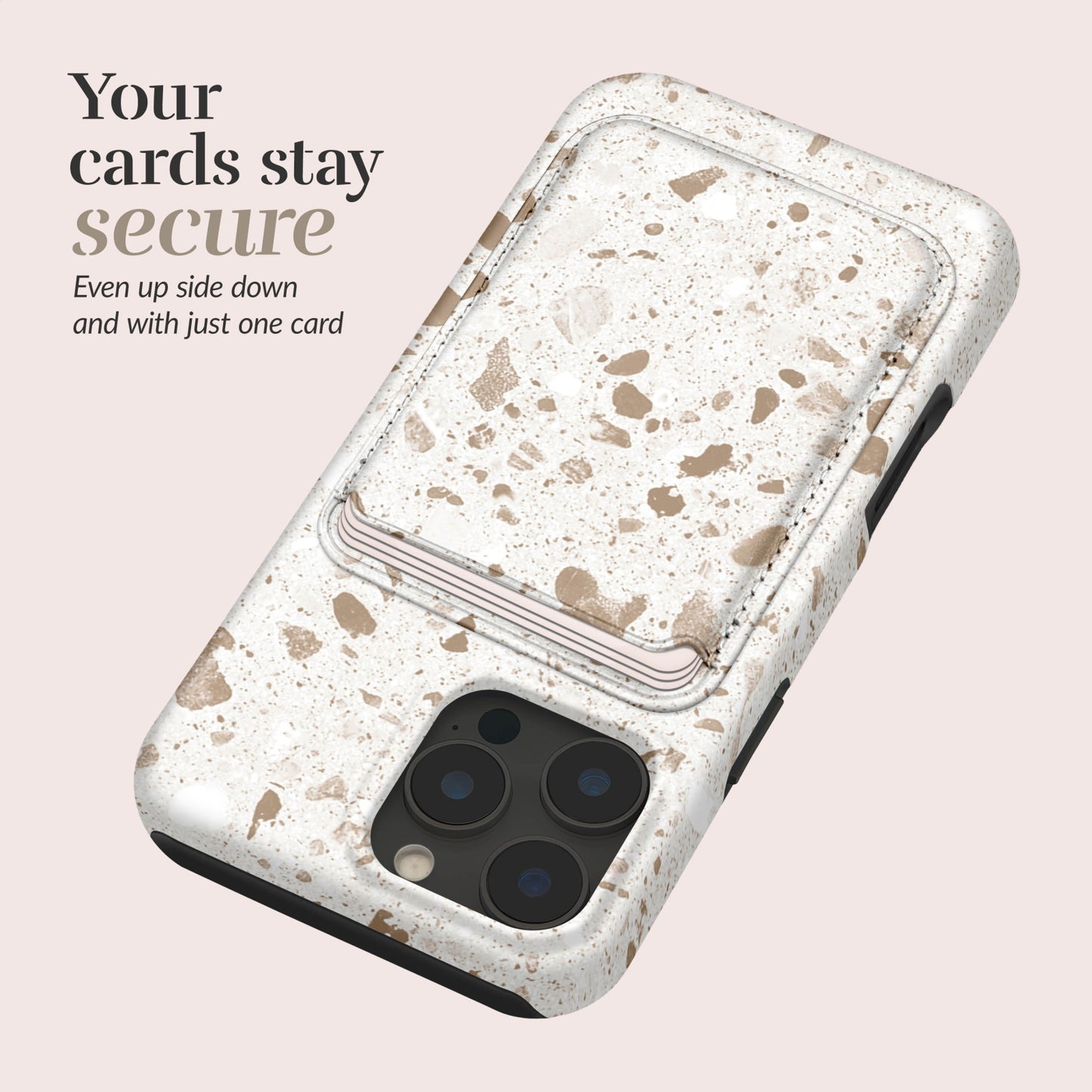 MIO Soft Terrazzo Magsafe Compatible Card Holder