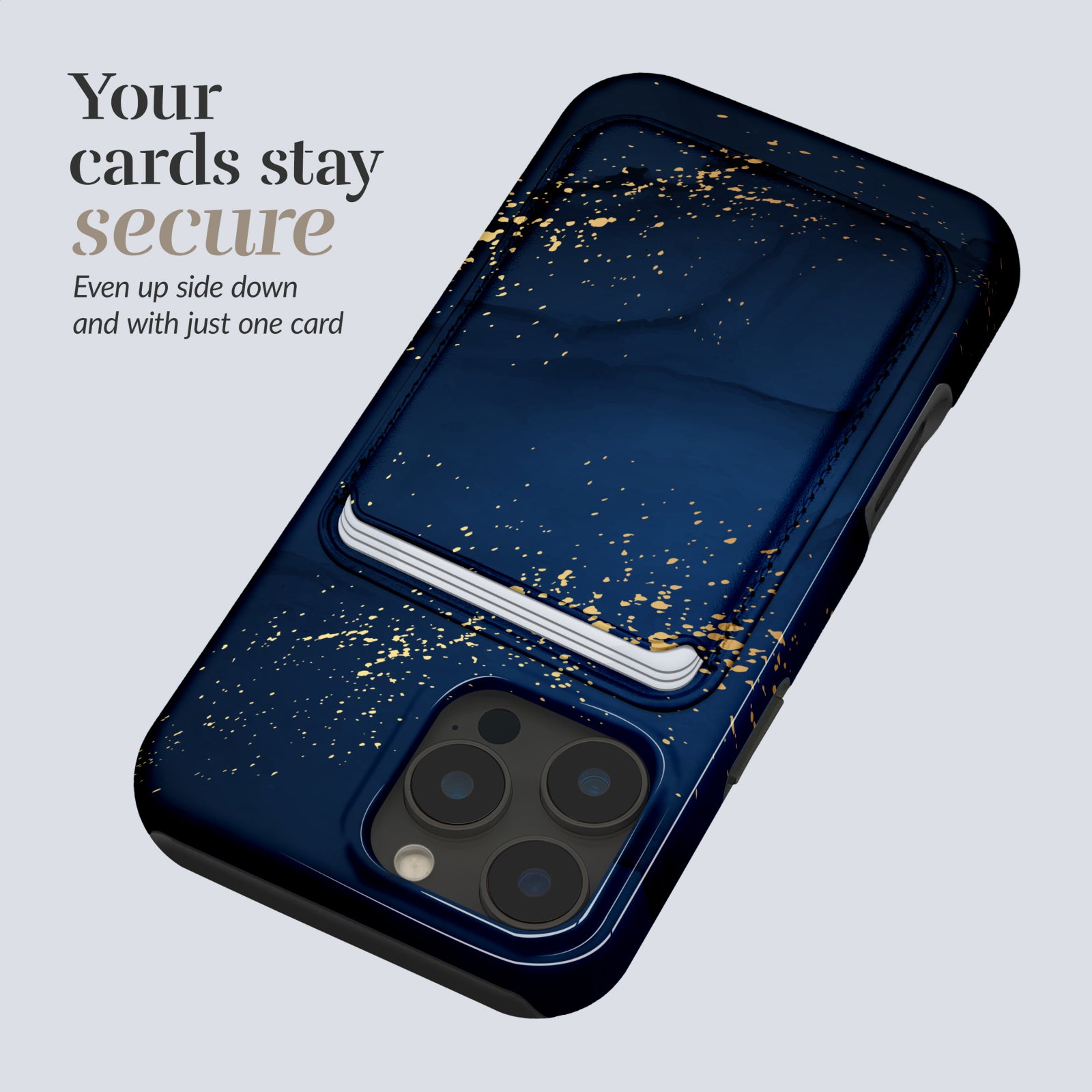 MIO Midnight Sparkle Magsafe Compatible Card Holder