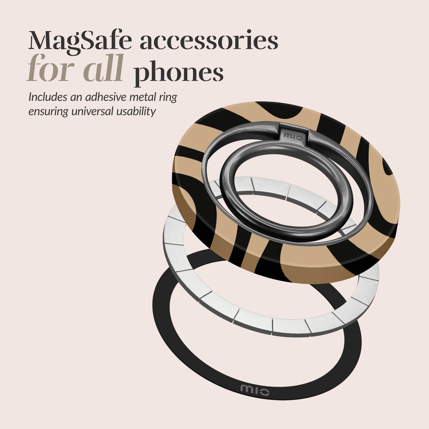 MIO Swirl MagSafe Compatible Ring Holder