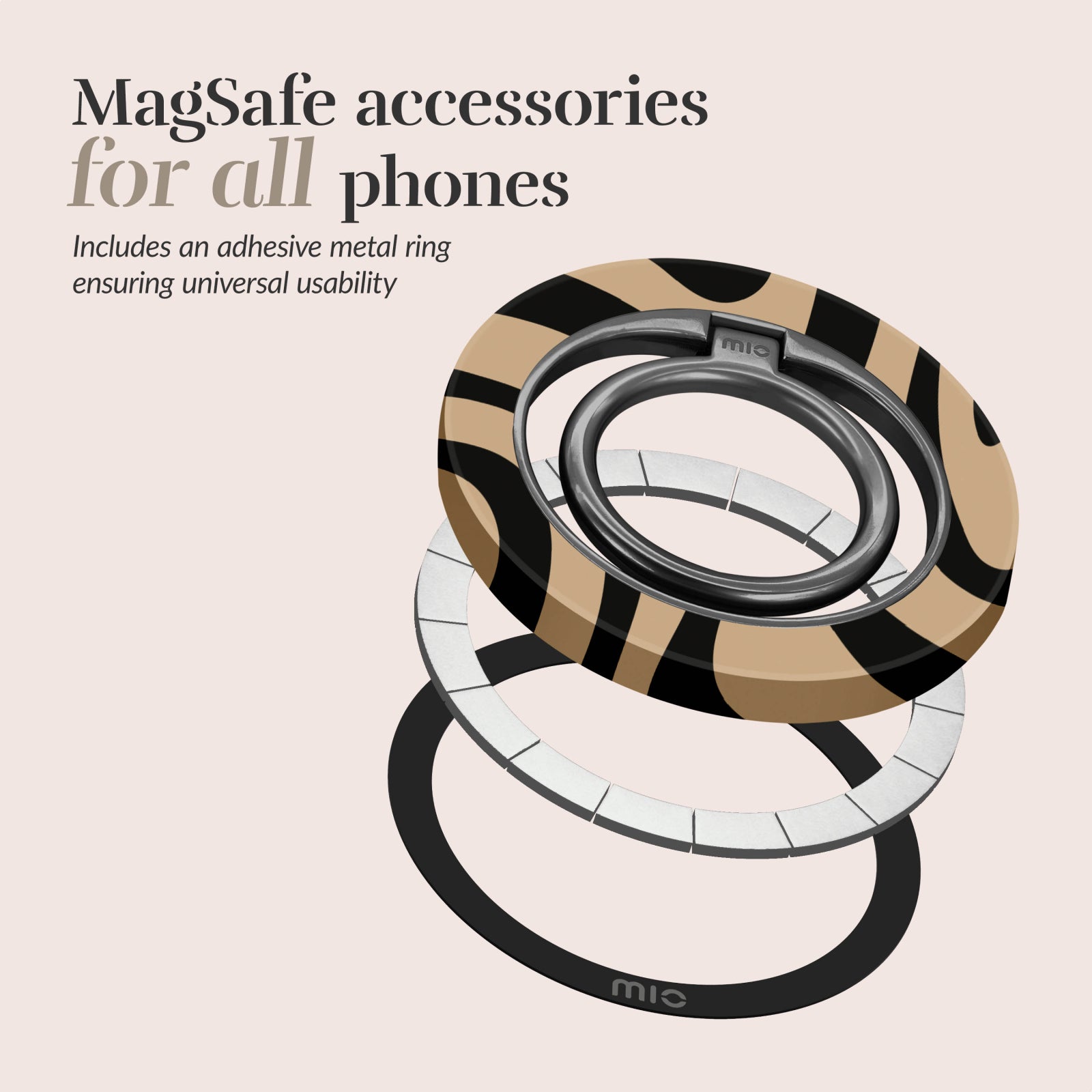 MIO Swirl MagSafe Compatible Ring Holder
