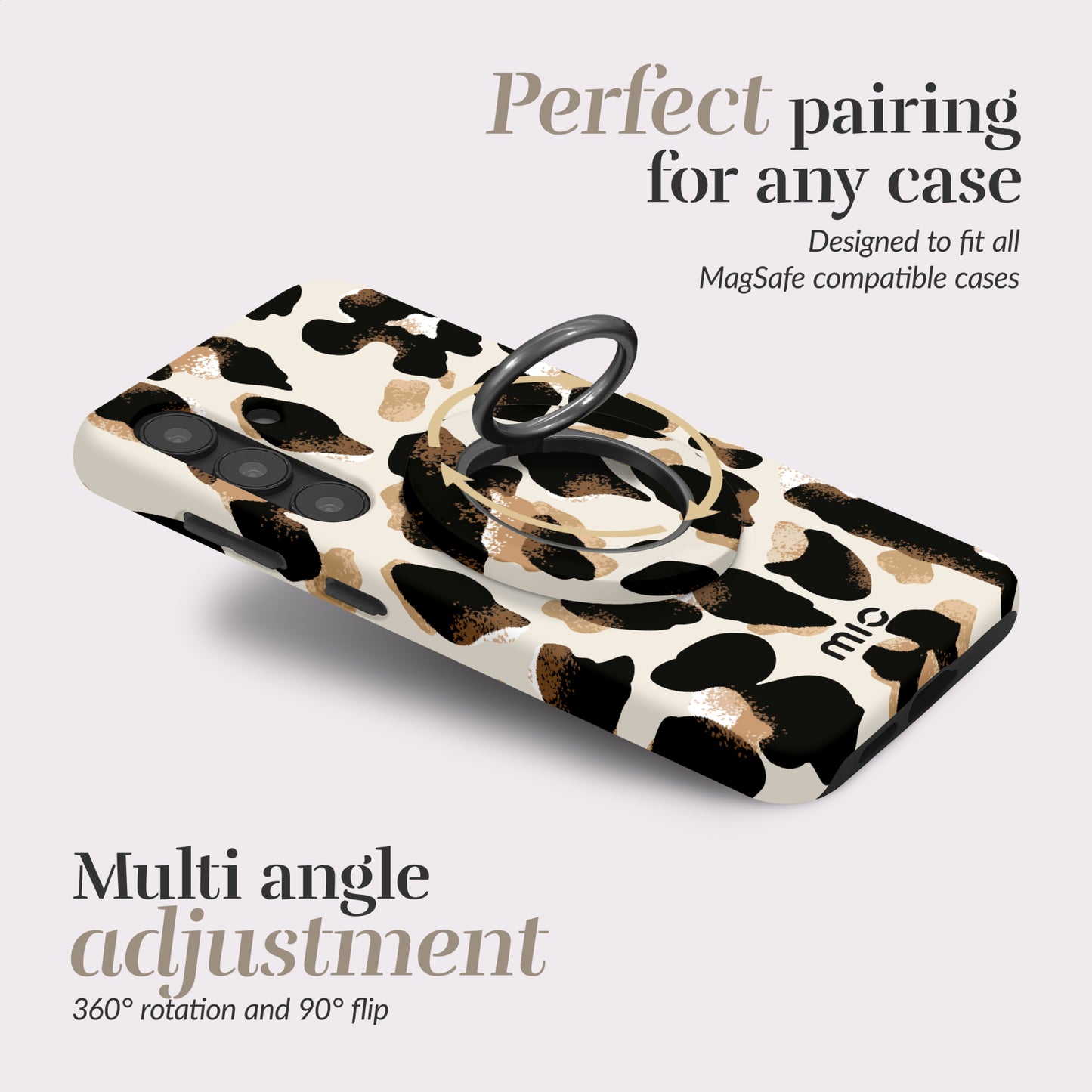 MIO Leopard MagSafe Compatible Ring Holder
