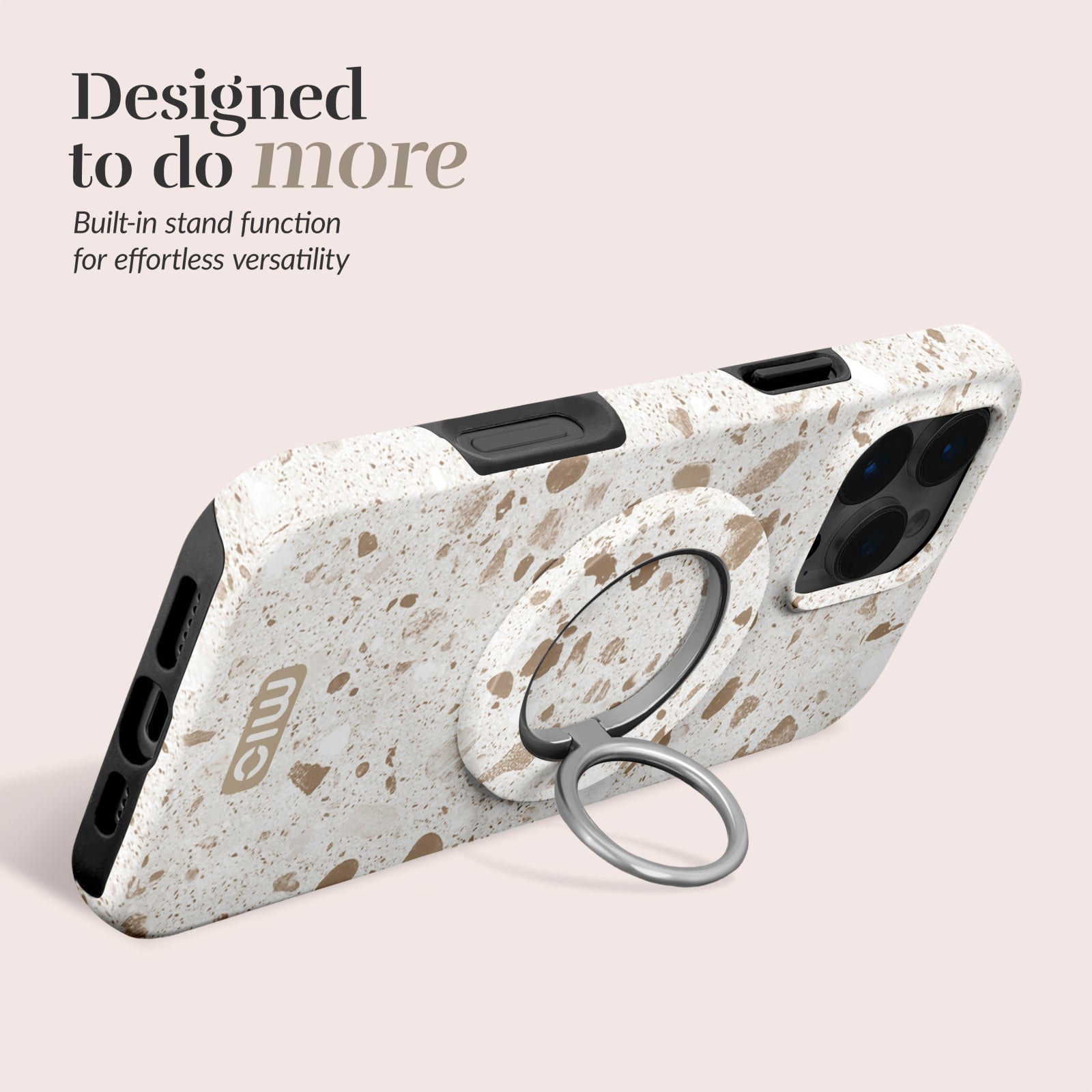 MIO Soft Terrazzo MagSafe Compatible Ring Holder