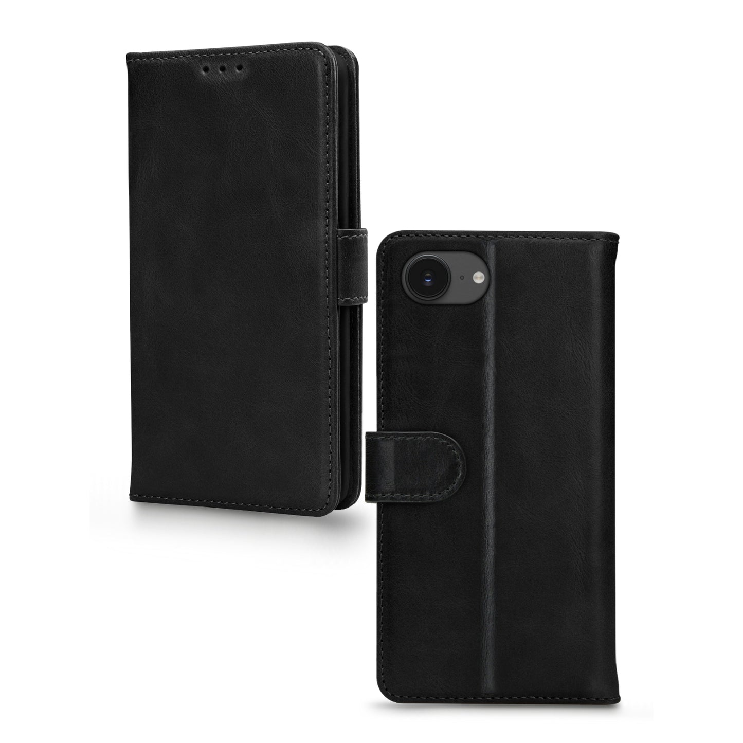 Mobilize Premium Gelly Wallet Book Case Apple iPhone 16e/17e Black
