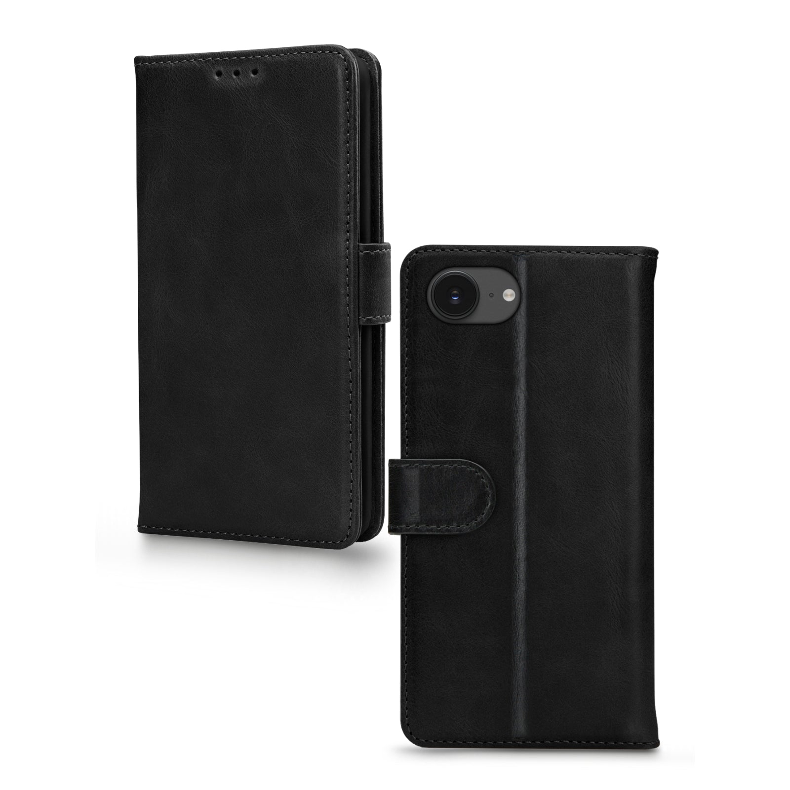 Mobilize Premium Gelly Wallet Book Case Apple iPhone 16e/17e Black