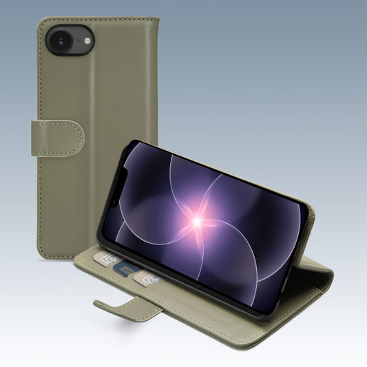 Mobilize Premium Gelly Wallet Book Case Apple iPhone 16e/17e Green