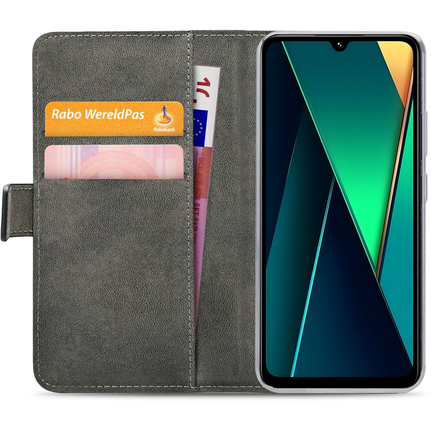 Mobilize Classic Gelly Wallet Book Case Motorola Moto G75 5G Black