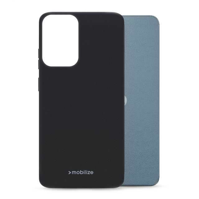 Mobilize Rubber Gelly Case Motorola Moto E15/G05 Mattschwarz