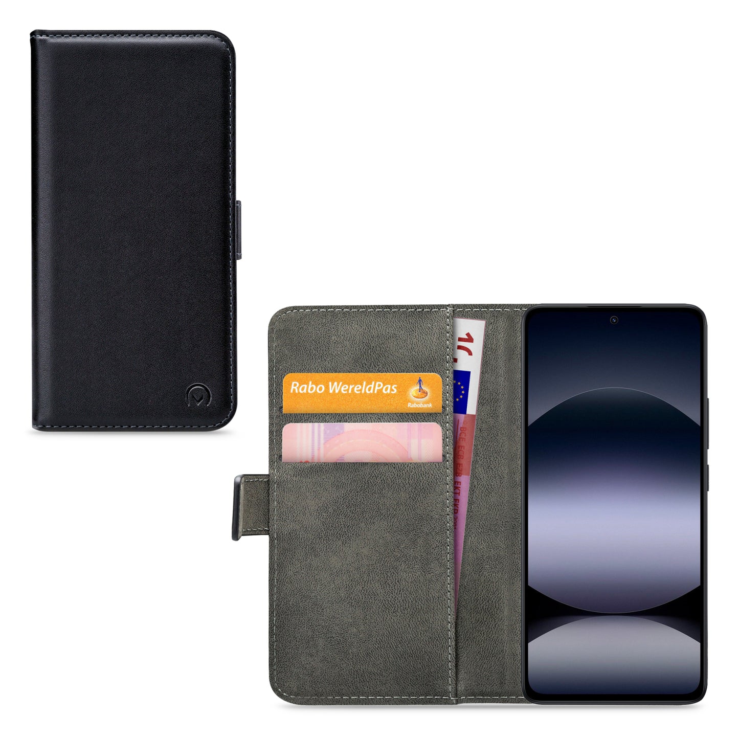 Mobilize Classic Gelly Wallet Book Case Xiaomi Redmi Note 14 4G Black