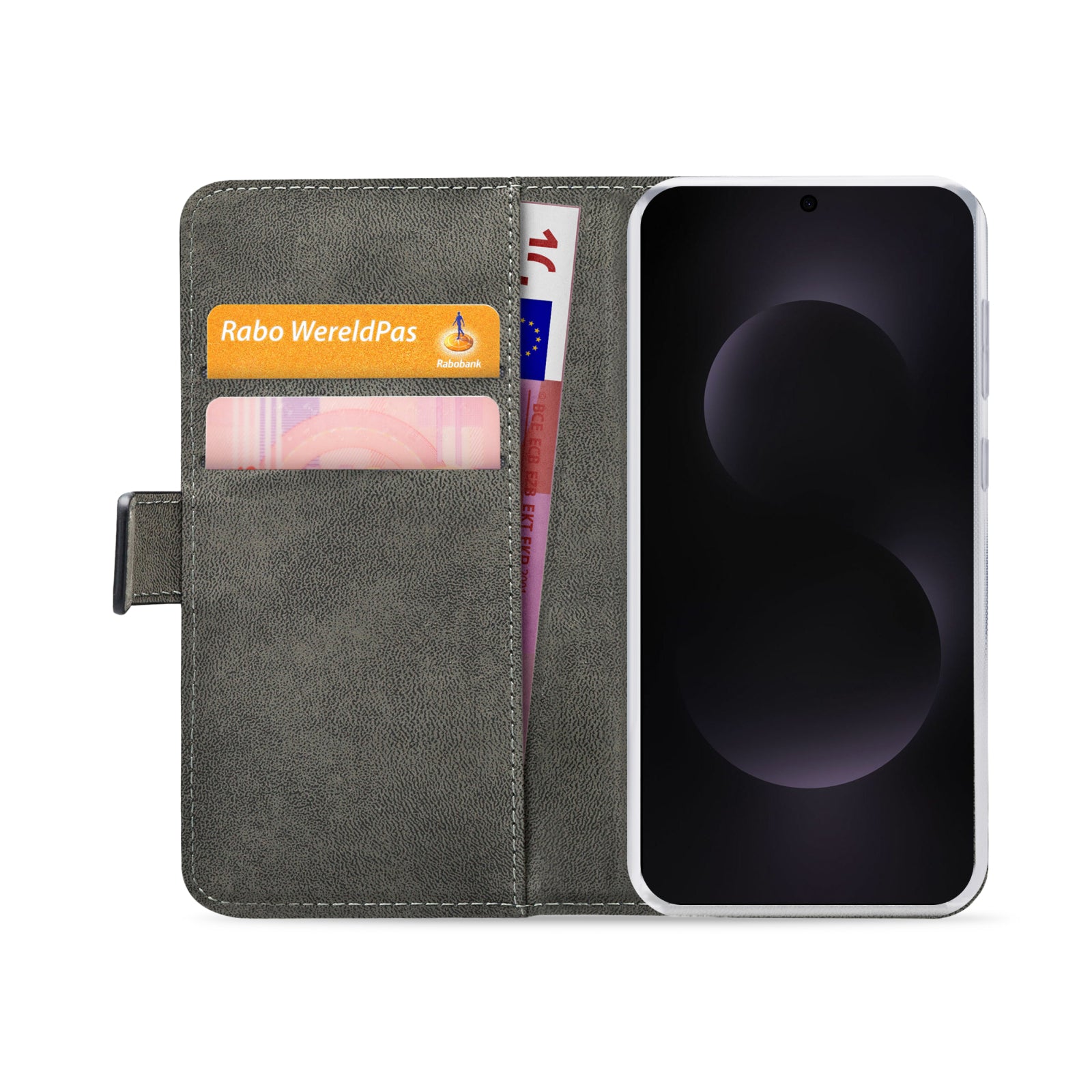 Mobilize Classic Gelly Wallet Book Case Samsung Galaxy S25 Edge 5G Black