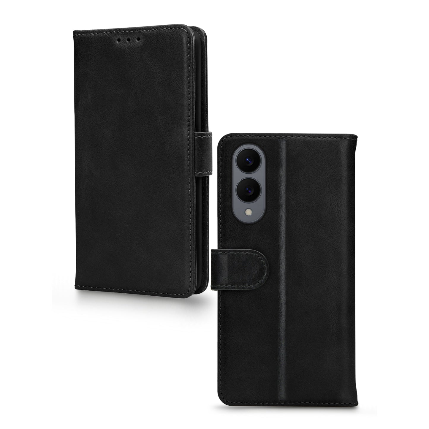 Mobilize Premium Gelly Wallet Book Case Samsung Galaxy S25 Edge 5G Black