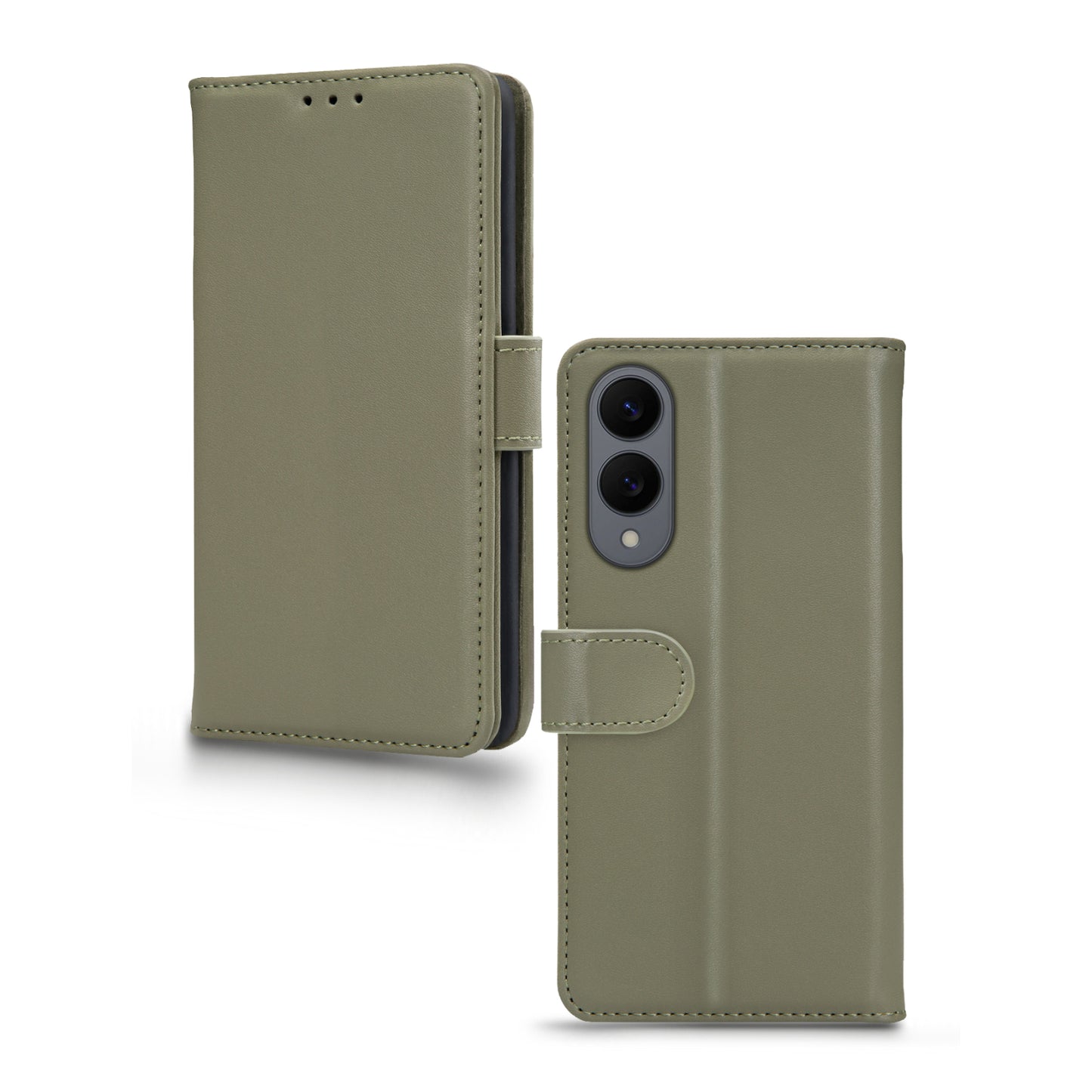 Mobilize Premium Gelly Wallet Book Case Samsung Galaxy S25 Edge 5G Green