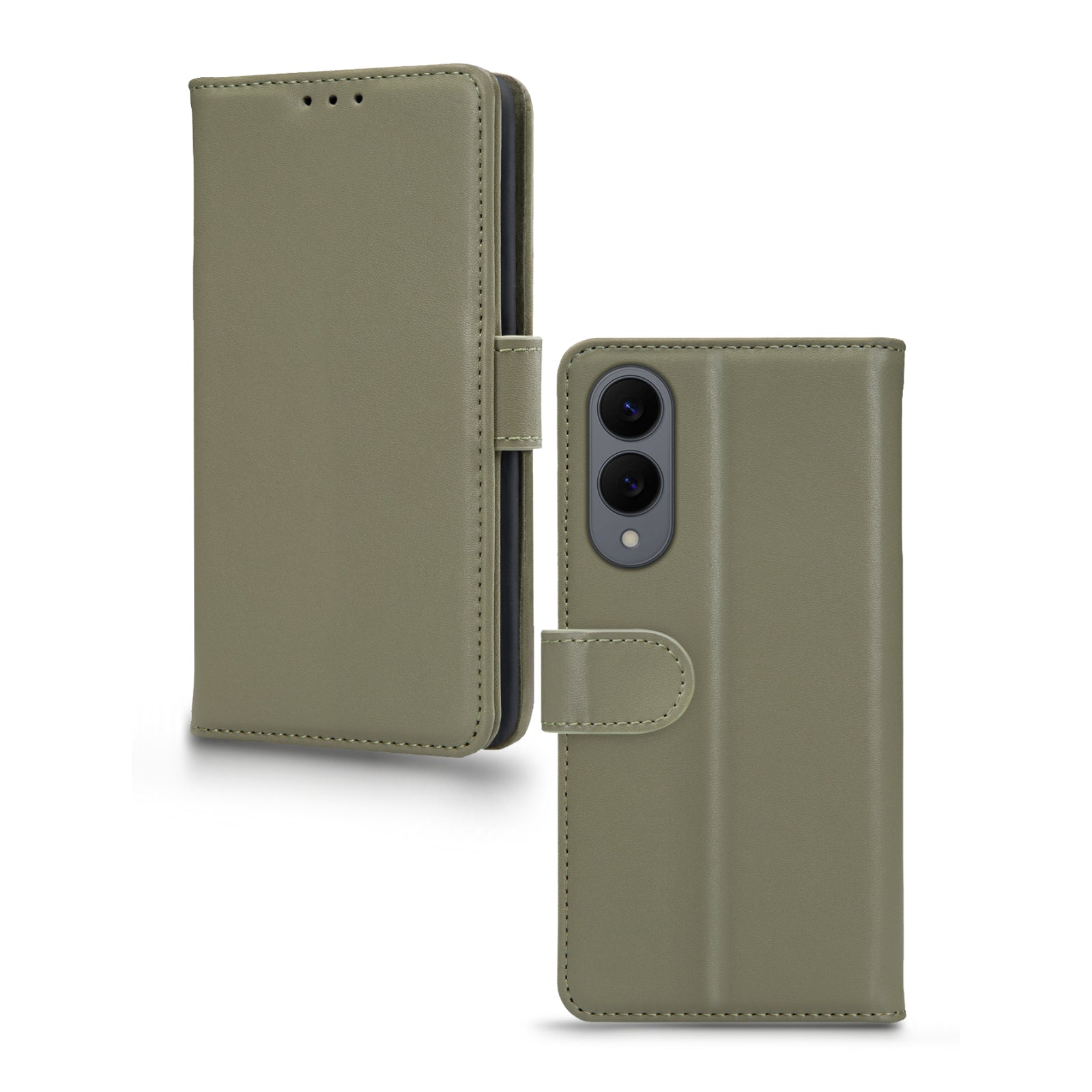 Mobilize Premium Gelly Wallet Book Case Samsung Galaxy S25 Edge 5G Green