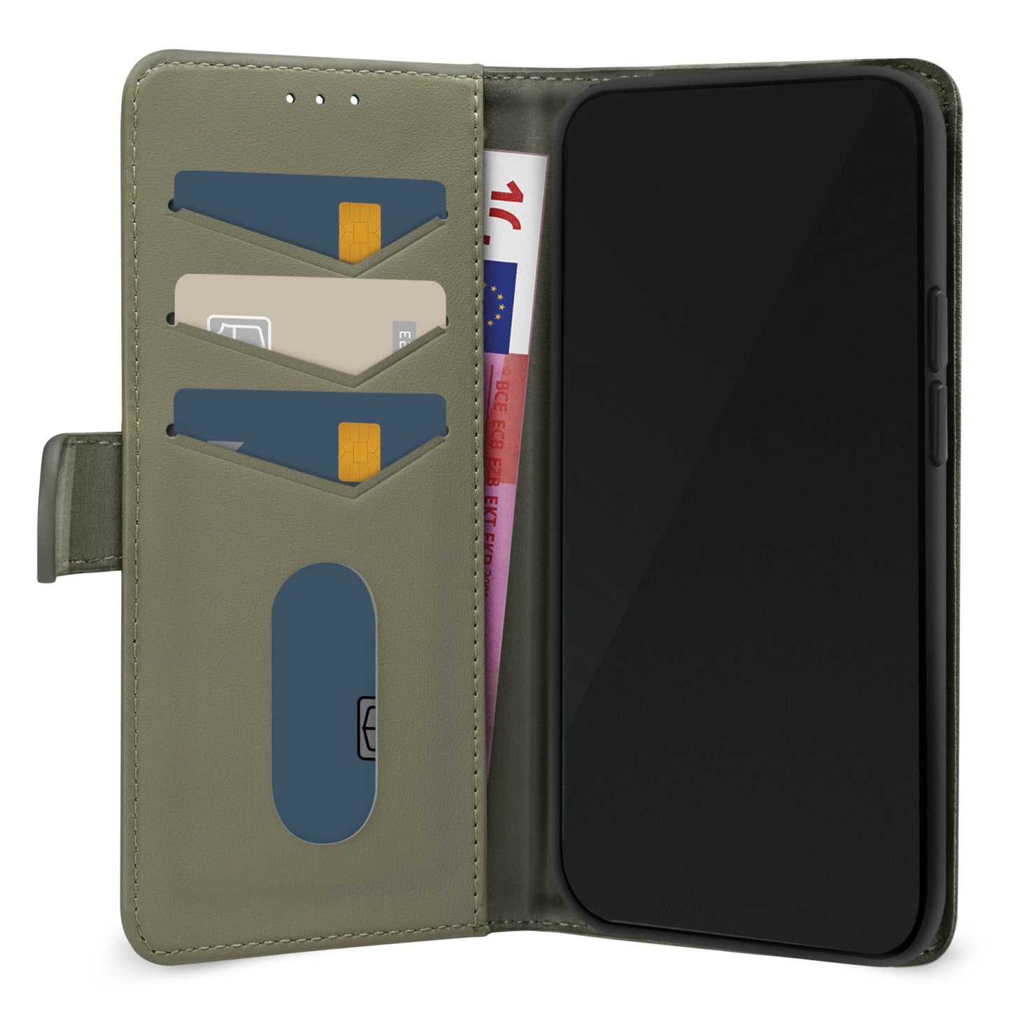 Mobilize Premium Gelly Wallet Book Case Samsung Galaxy S25 Edge 5G Green