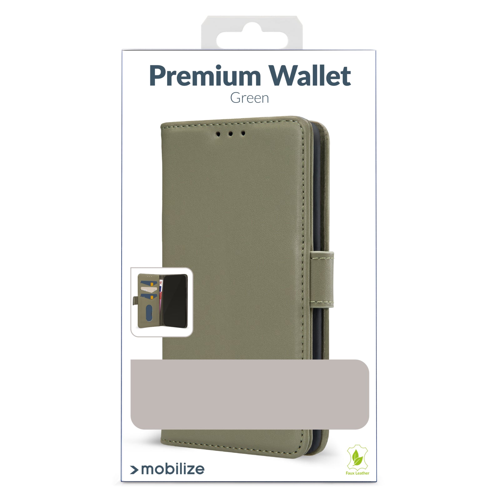 Mobilize Premium Gelly Wallet Book Case Samsung Galaxy S25 Edge 5G Green