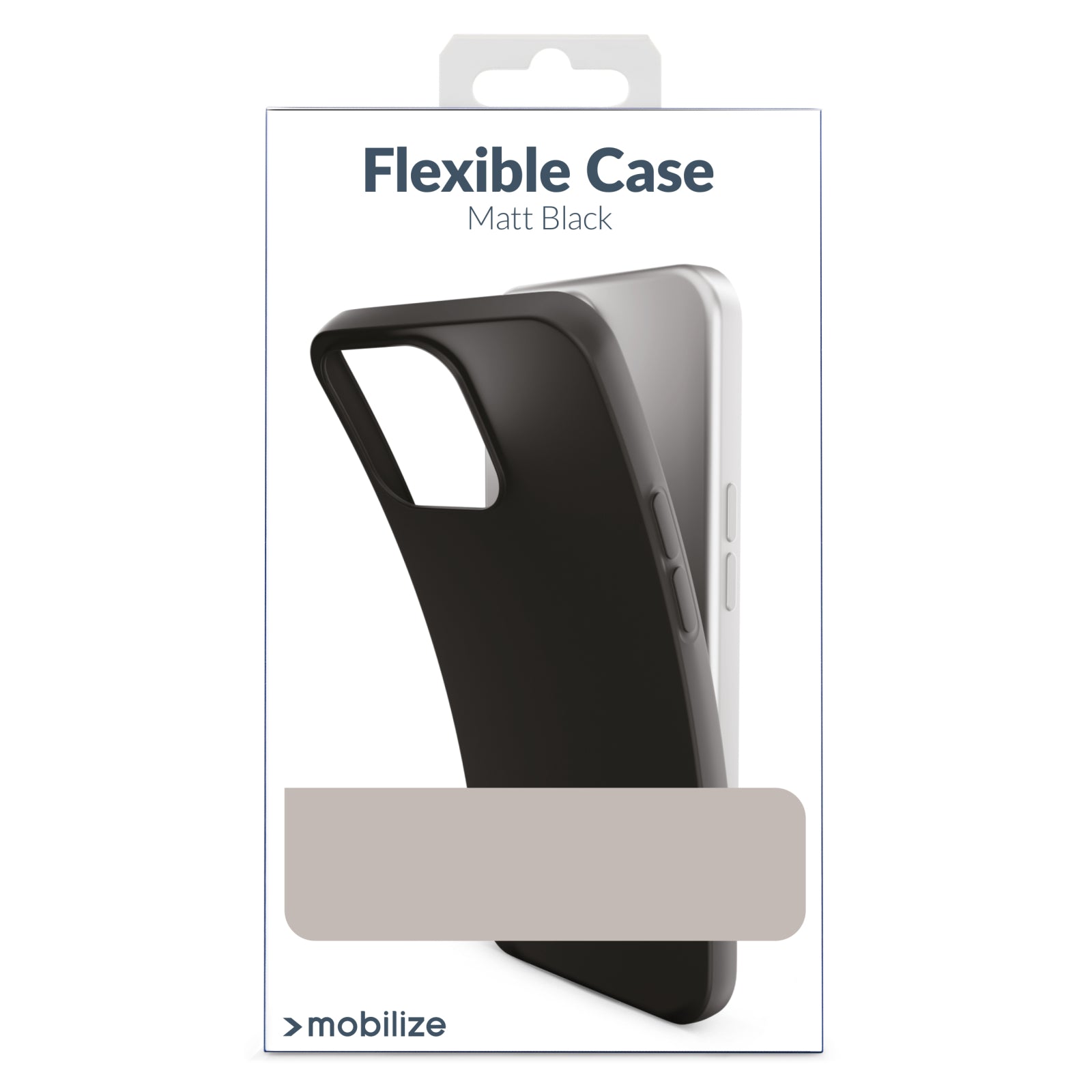 Mobilize Rubber Gelly Case Samsung Galaxy S25 Edge 5G Matt Black