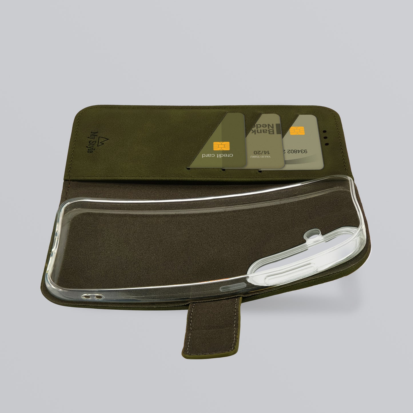 My Style Flex Wallet for Samsung Galaxy S25 Edge 5G Forest Green