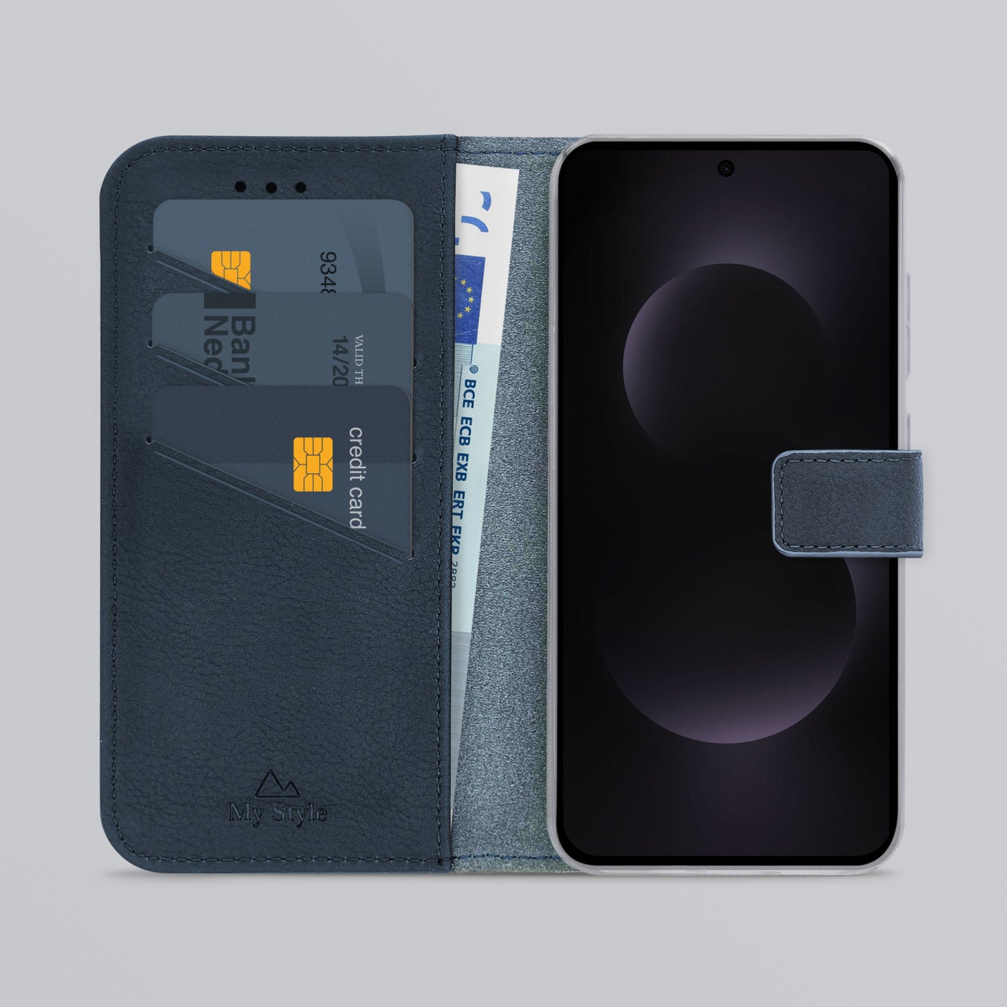 My Style Flex Wallet for Samsung Galaxy S25 Edge 5G Royal Blue