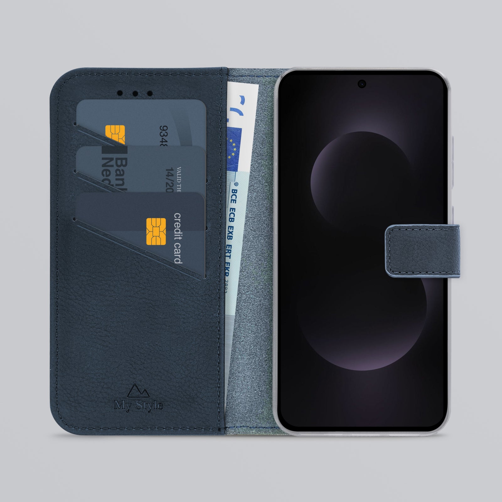 My Style Flex Wallet for Samsung Galaxy S25 Edge 5G Royal Blue