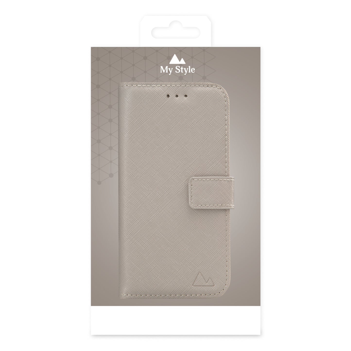 My Style Flex Wallet for Samsung Galaxy S25 Edge 5G Warm Taupe