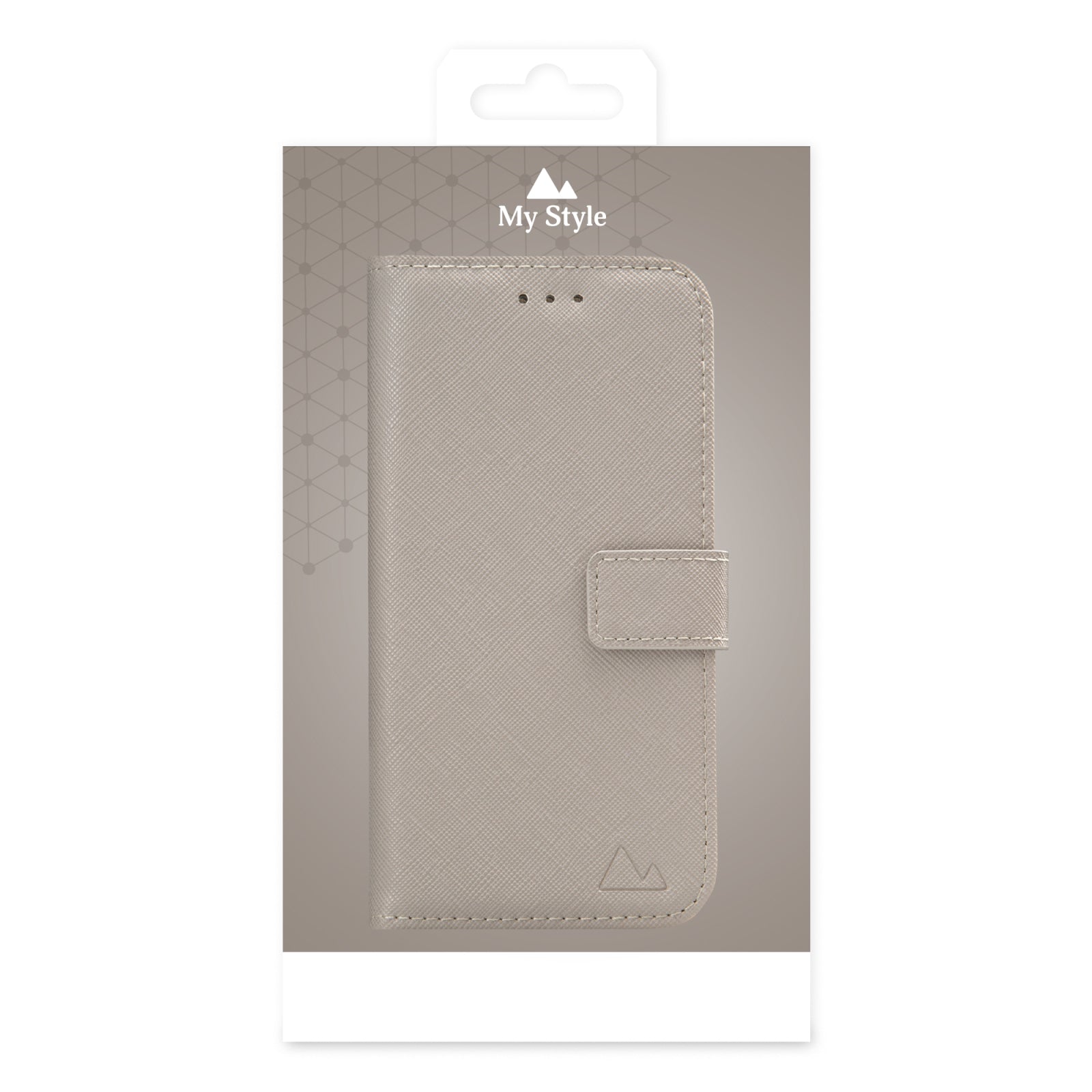 My Style Flex Wallet for Samsung Galaxy S25 Edge 5G Warm Taupe
