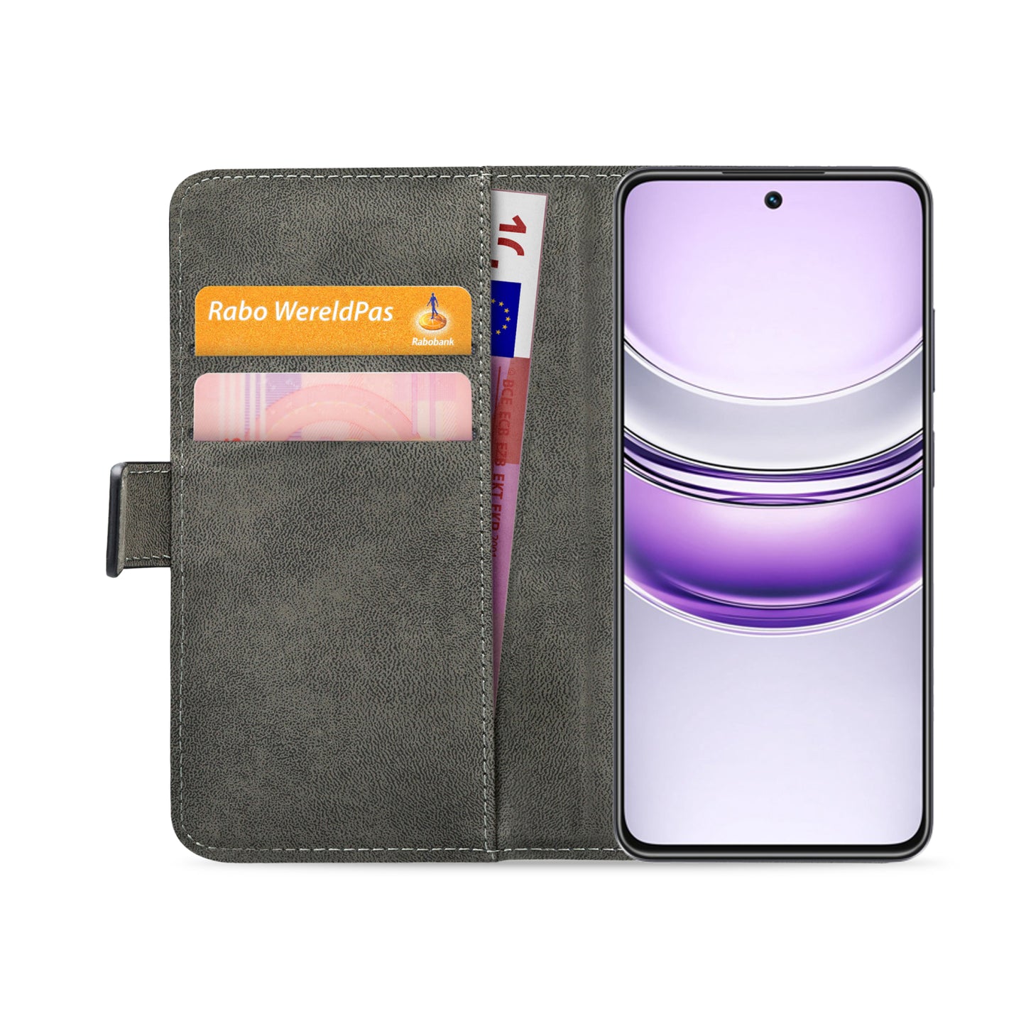 Mobilize Classic Gelly Wallet Book Case realme 14x 5G Black