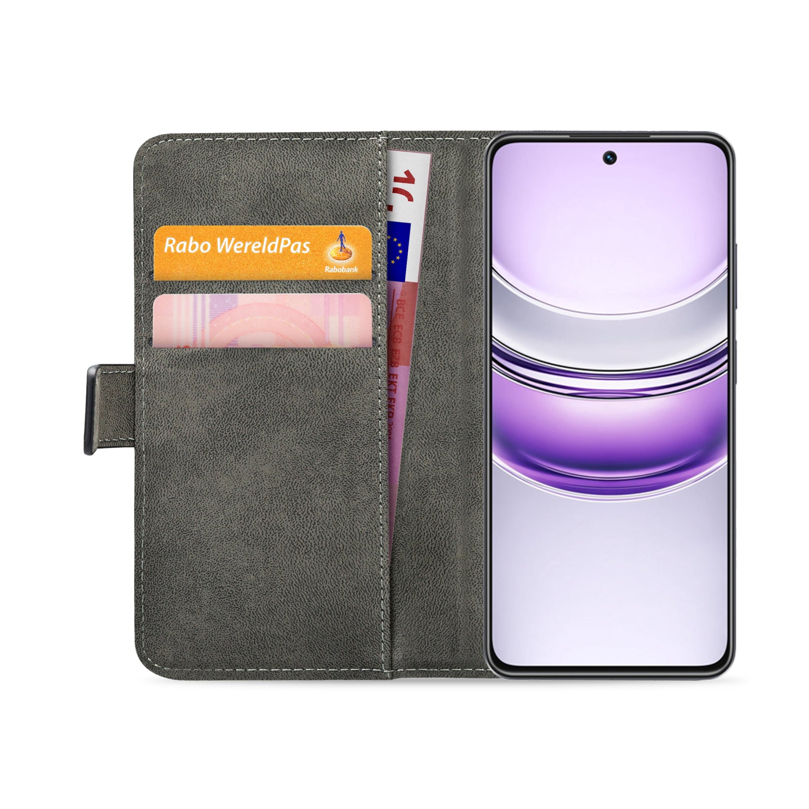 Mobilize Classic Gelly Wallet Book Case realme 14x 5G Black