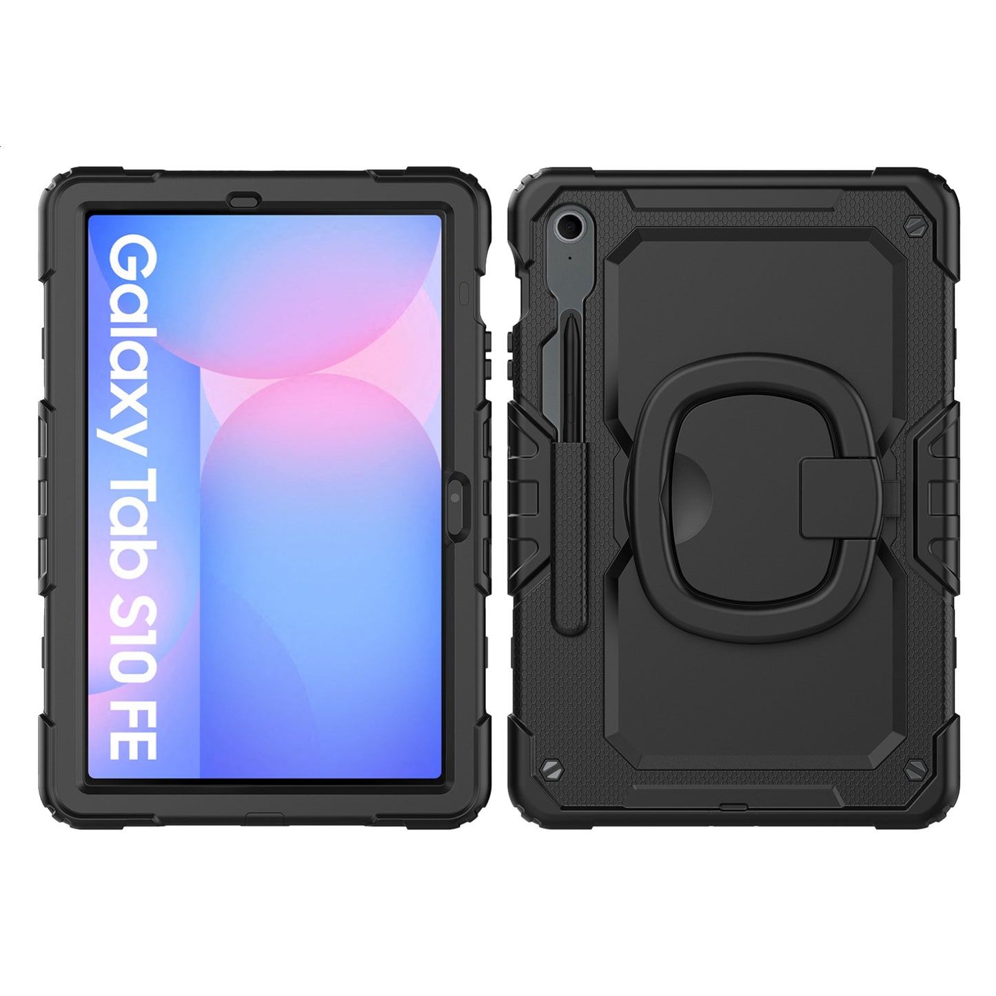 Mobilize Rotating Defender Case Stand Function for Samsung Galaxy Tab S10 FE 11/S10 Lite Black