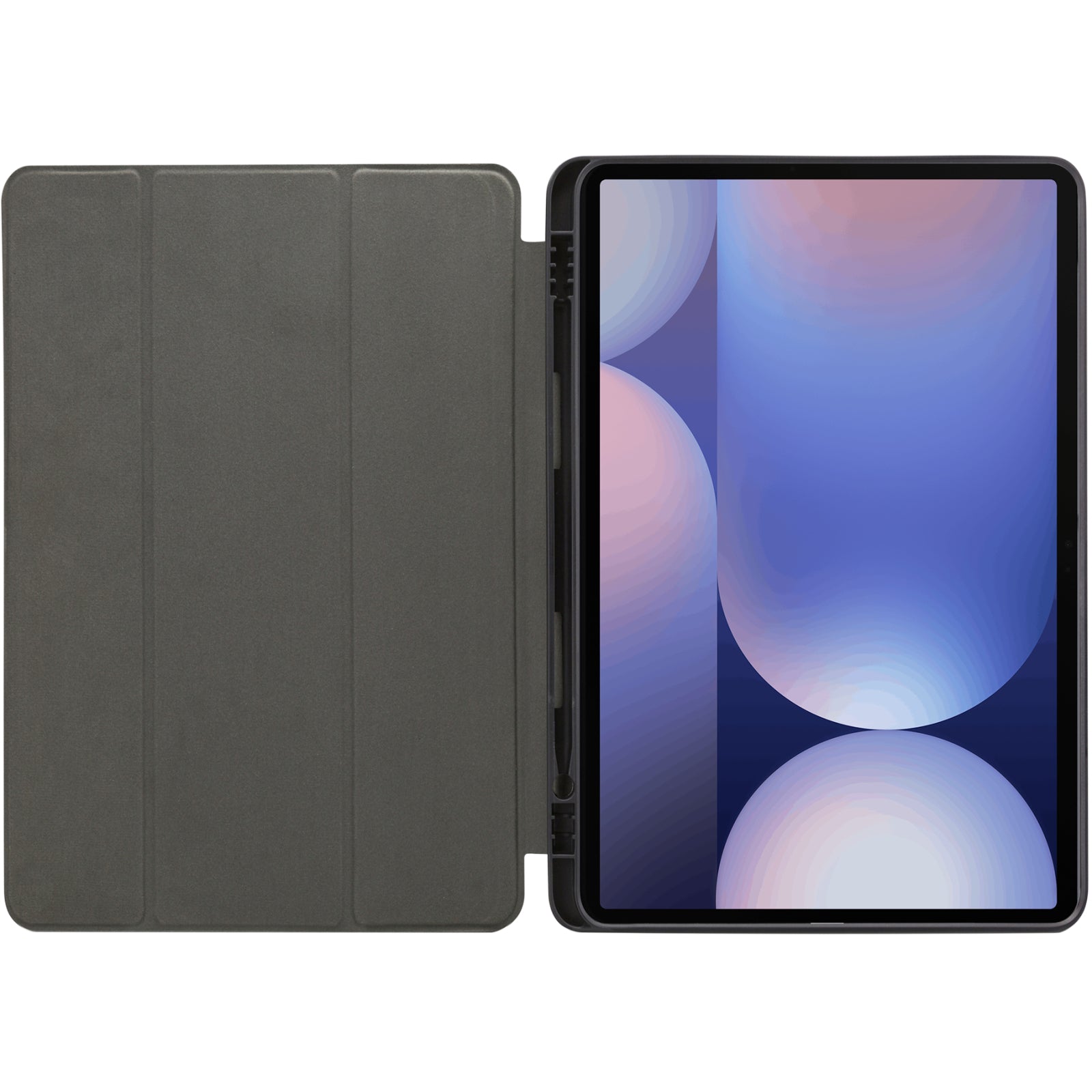 Mobilize Solid Folio Case for Samsung Galaxy Tab S9+/S9 FE+/S10+ 12.4 Black