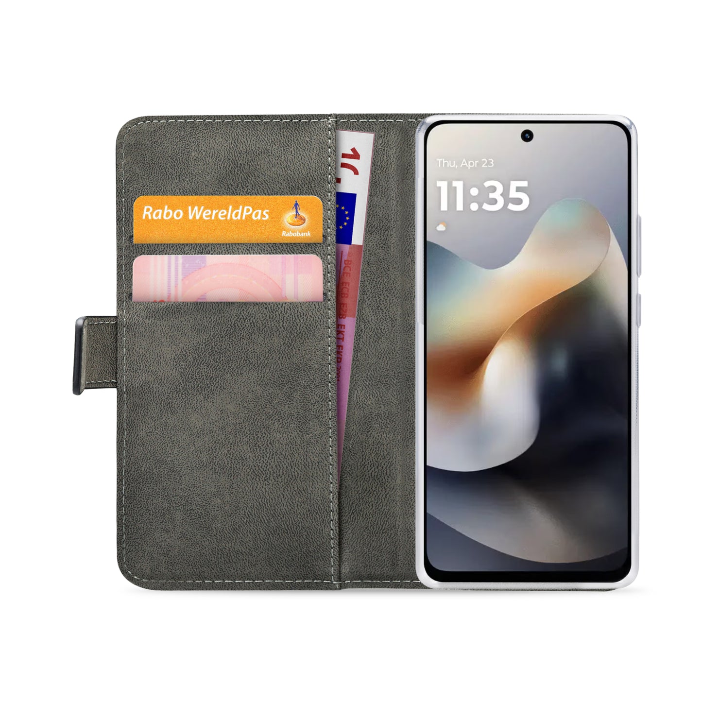 Mobilize Classic Gelly Wallet Book Case Motorola Moto G56 5G Black