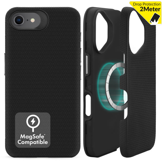 My Style Magsafe Tough Case für Apple iPhone 6/6S/7/8/SE (2020/2022) Schwarz