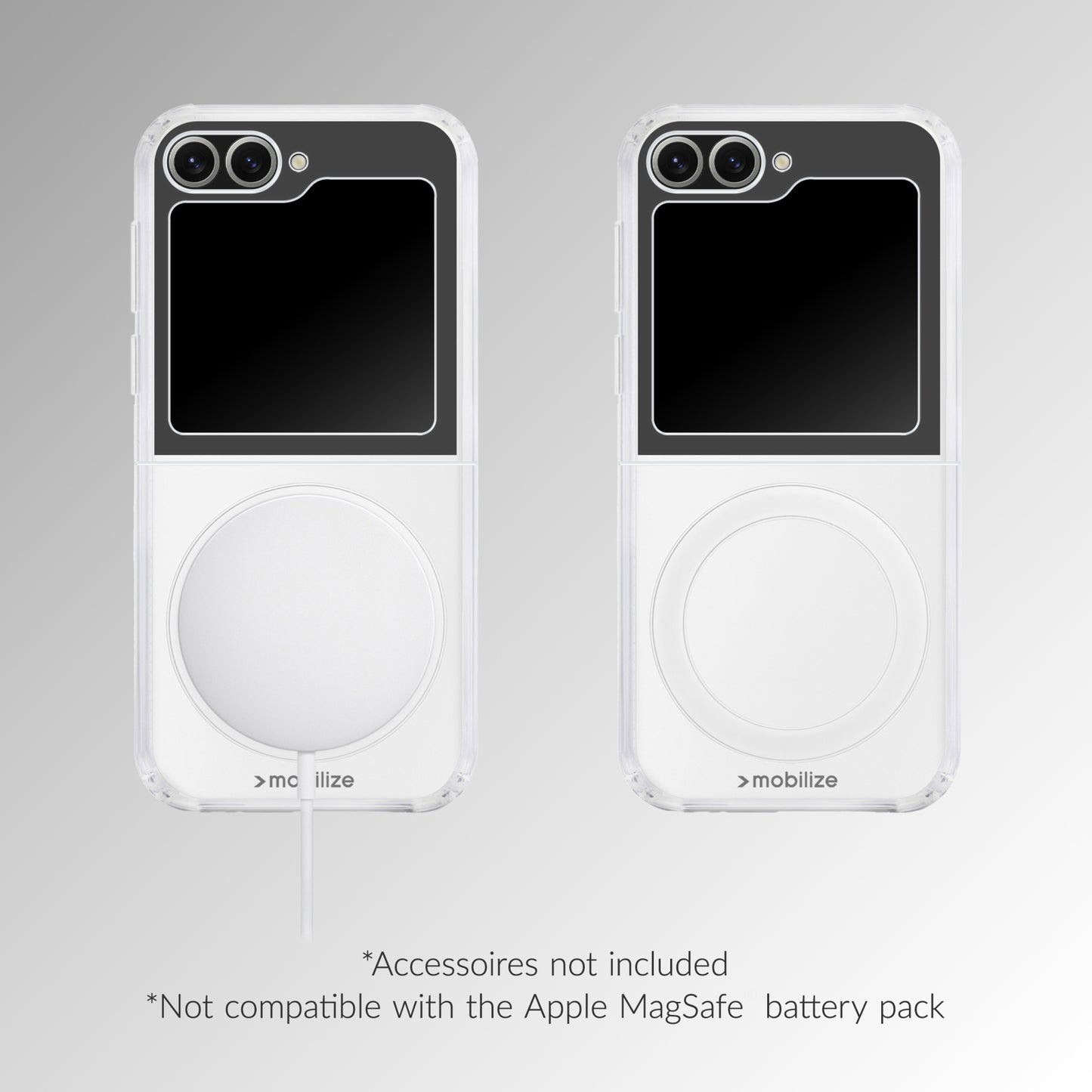 Mobilize Magsafe Compatible Naked Protection Case for Samsung Galaxy Z Flip7 5G Clear