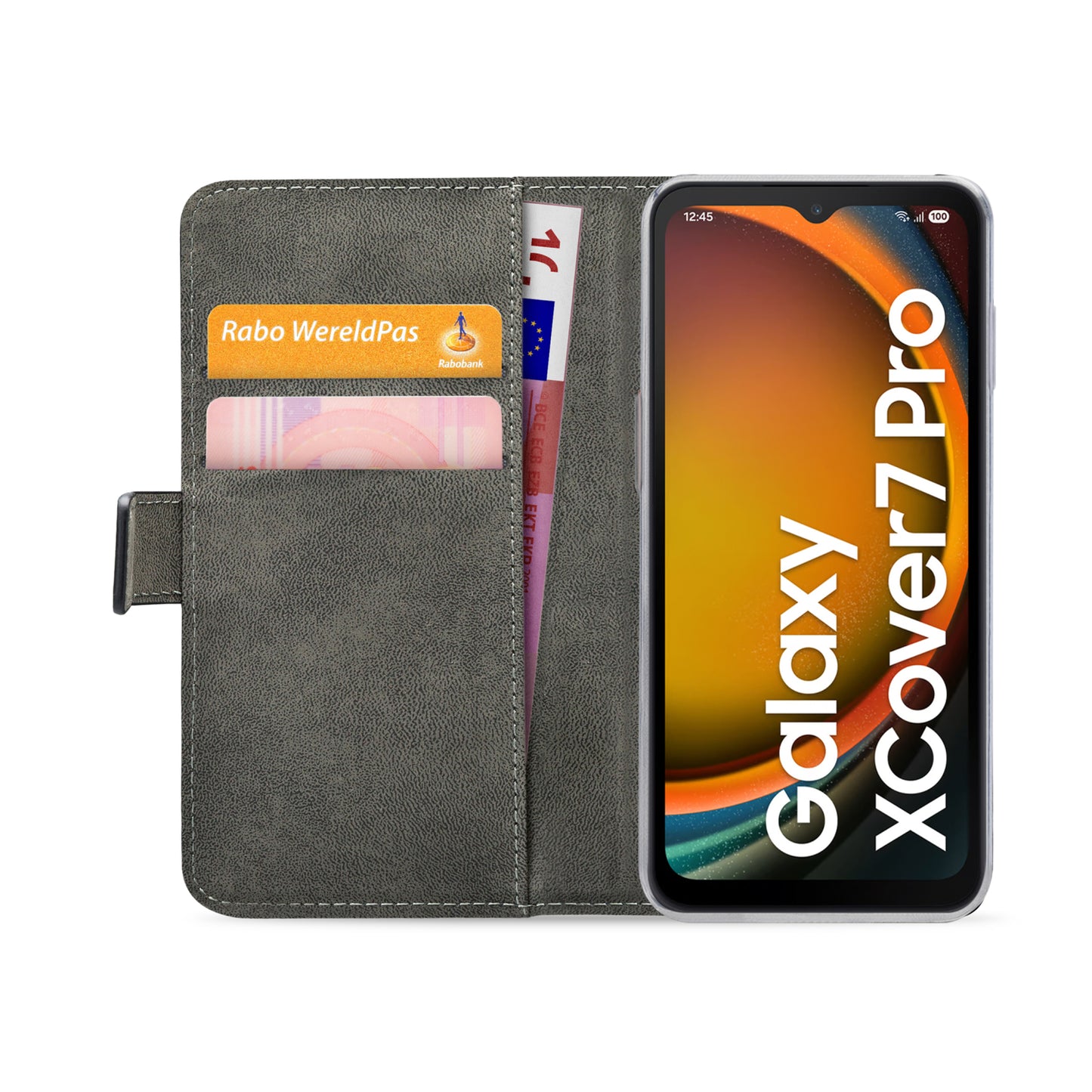 Mobilize Classic Gelly Wallet Book Case Samsung Galaxy Xcover7 Pro 5G Black