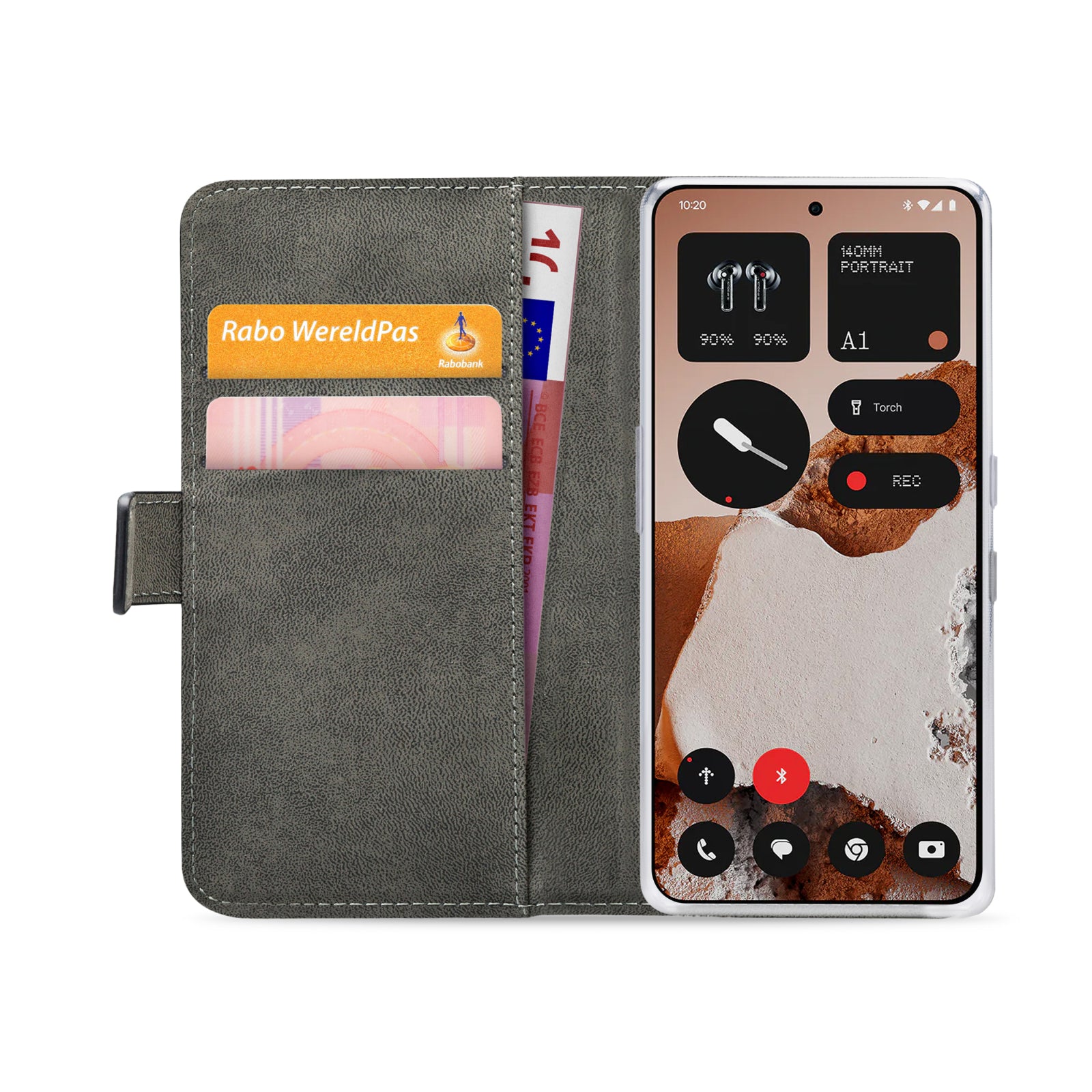 Mobilize Classic Gelly Wallet Book Case Nothing CMF Phone (2) Pro Black