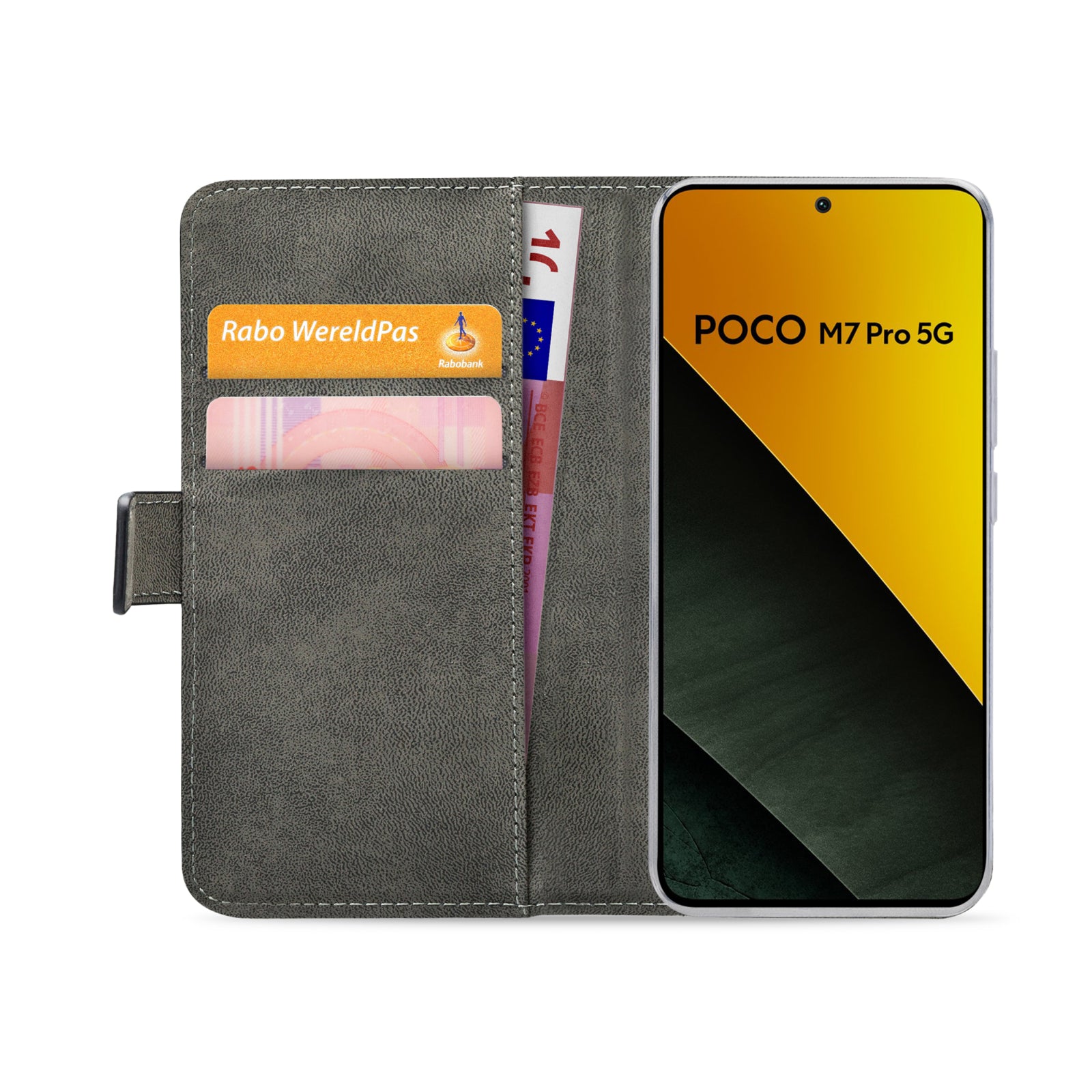 Mobilize Classic Gelly Wallet Book Case Xiaomi Poco M7 Pro 5G Black