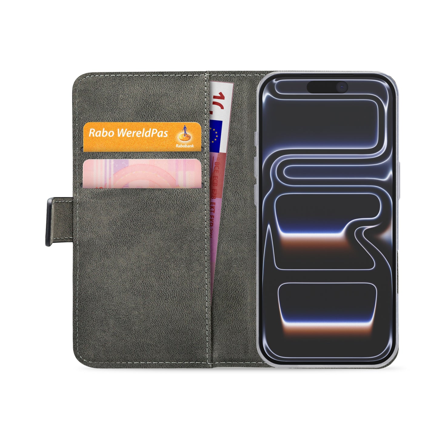Mobilize Classic Gelly Wallet Book Case Apple iPhone 17 Pro Max Black