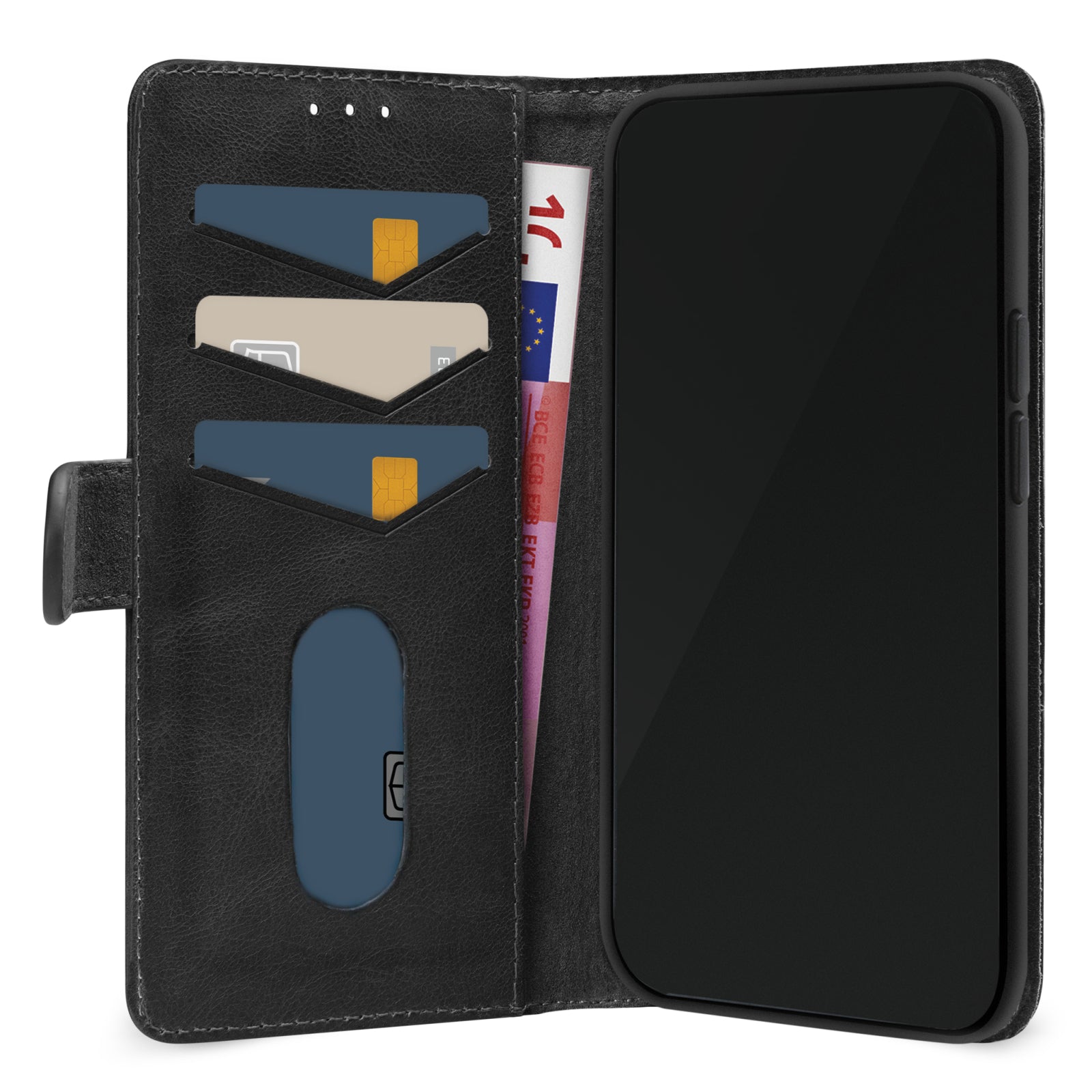 Mobilize Leather Wallet Apple iPhone Air Black