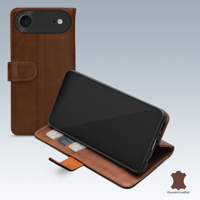 Mobilize Leather Wallet Apple iPhone Air Brun