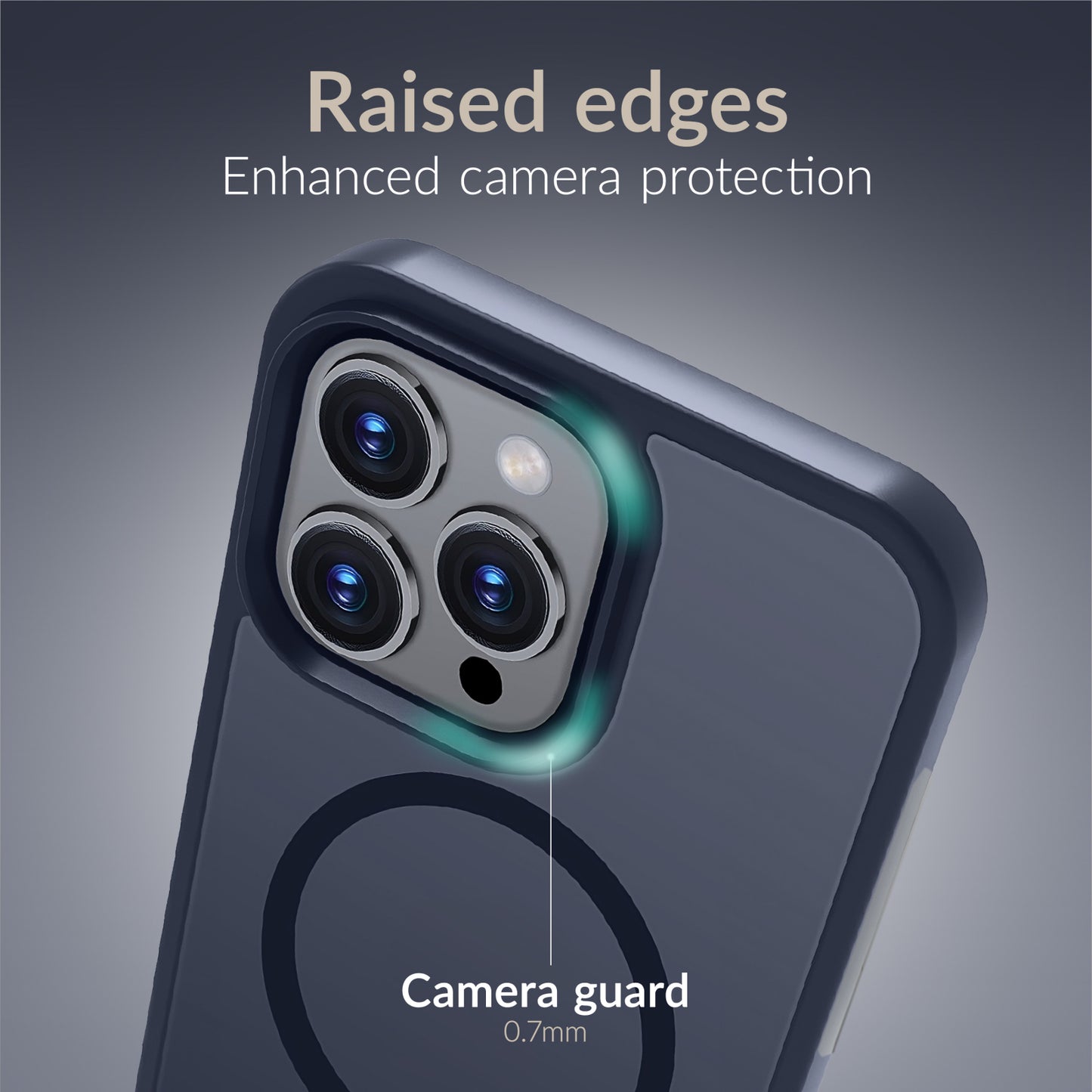 Mobilize MagSafe Compatible Hybrid Pro Case Apple iPhone Air Blue