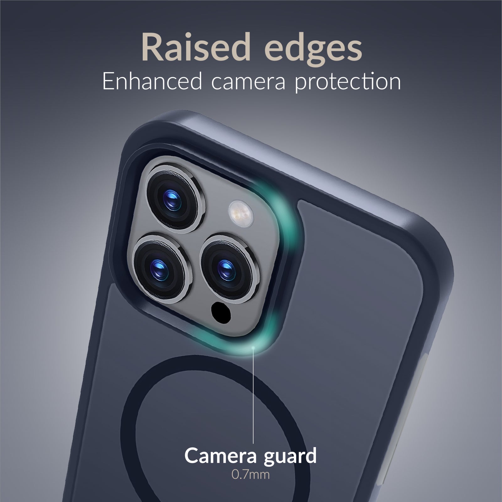 Mobilize MagSafe Compatible Hybrid Pro Case Apple iPhone Air Blue