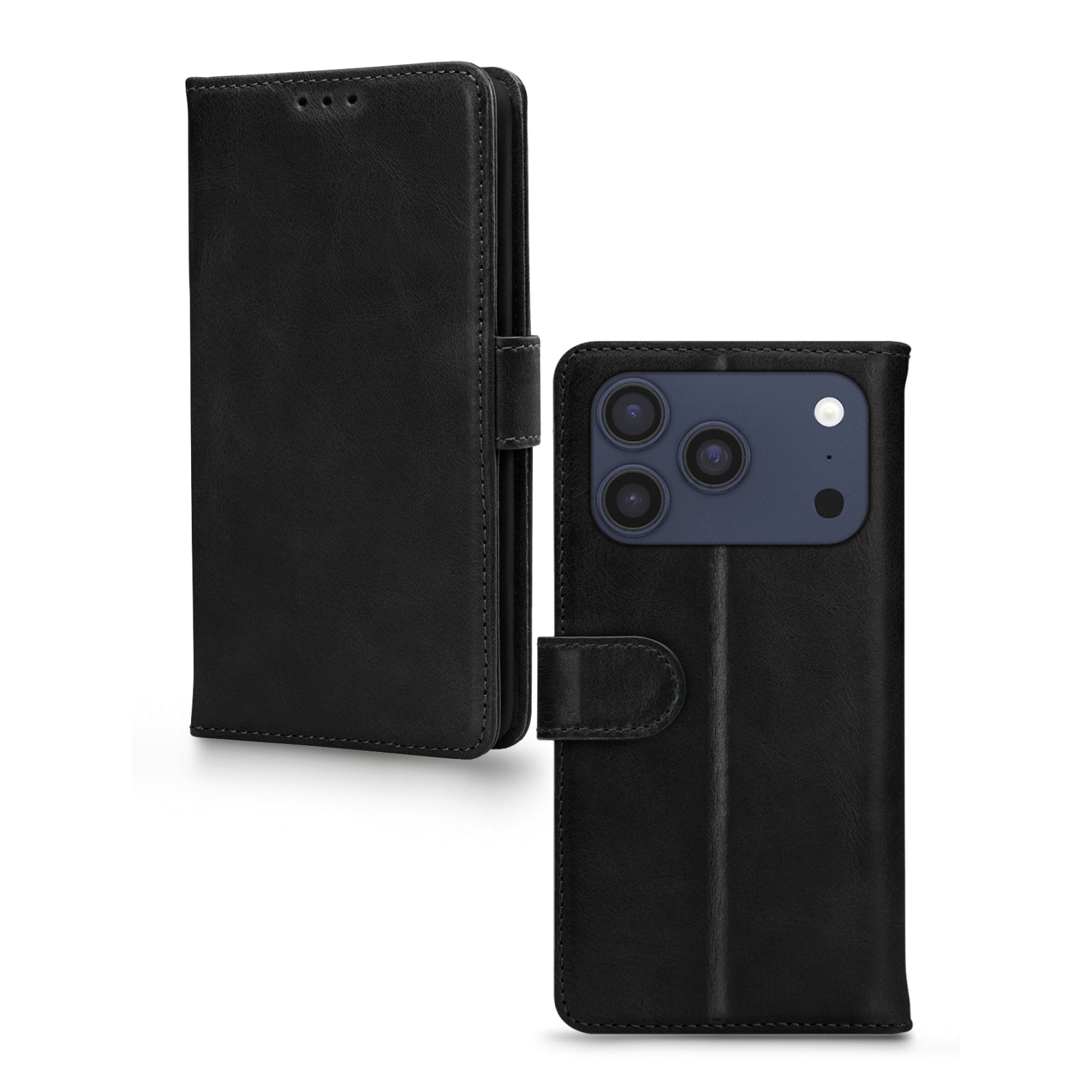 Mobilize Premium Gelly Wallet Book Case Apple iPhone 17 Pro Black